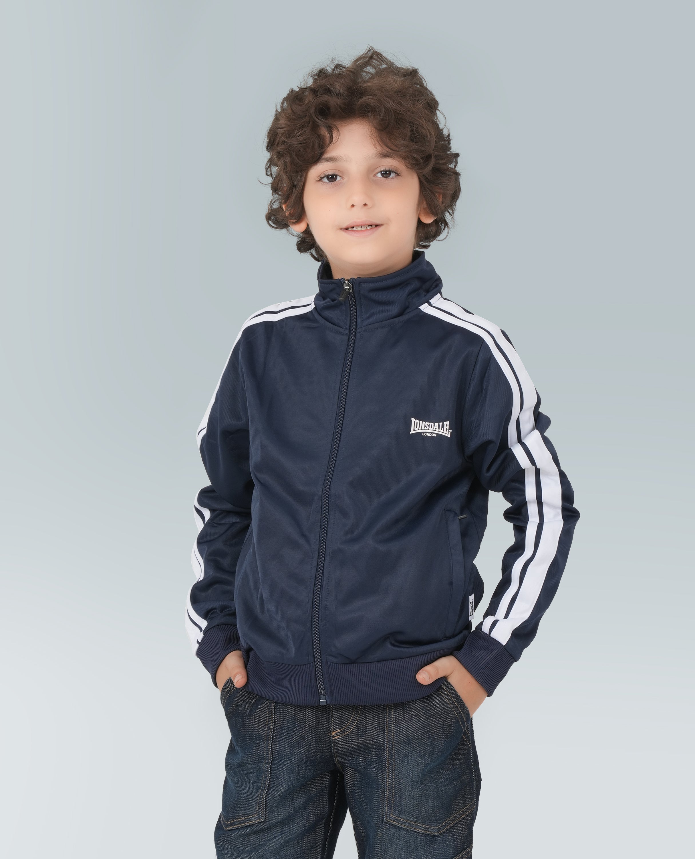 Boys Mock Neck Sweat Shirt - FineLook