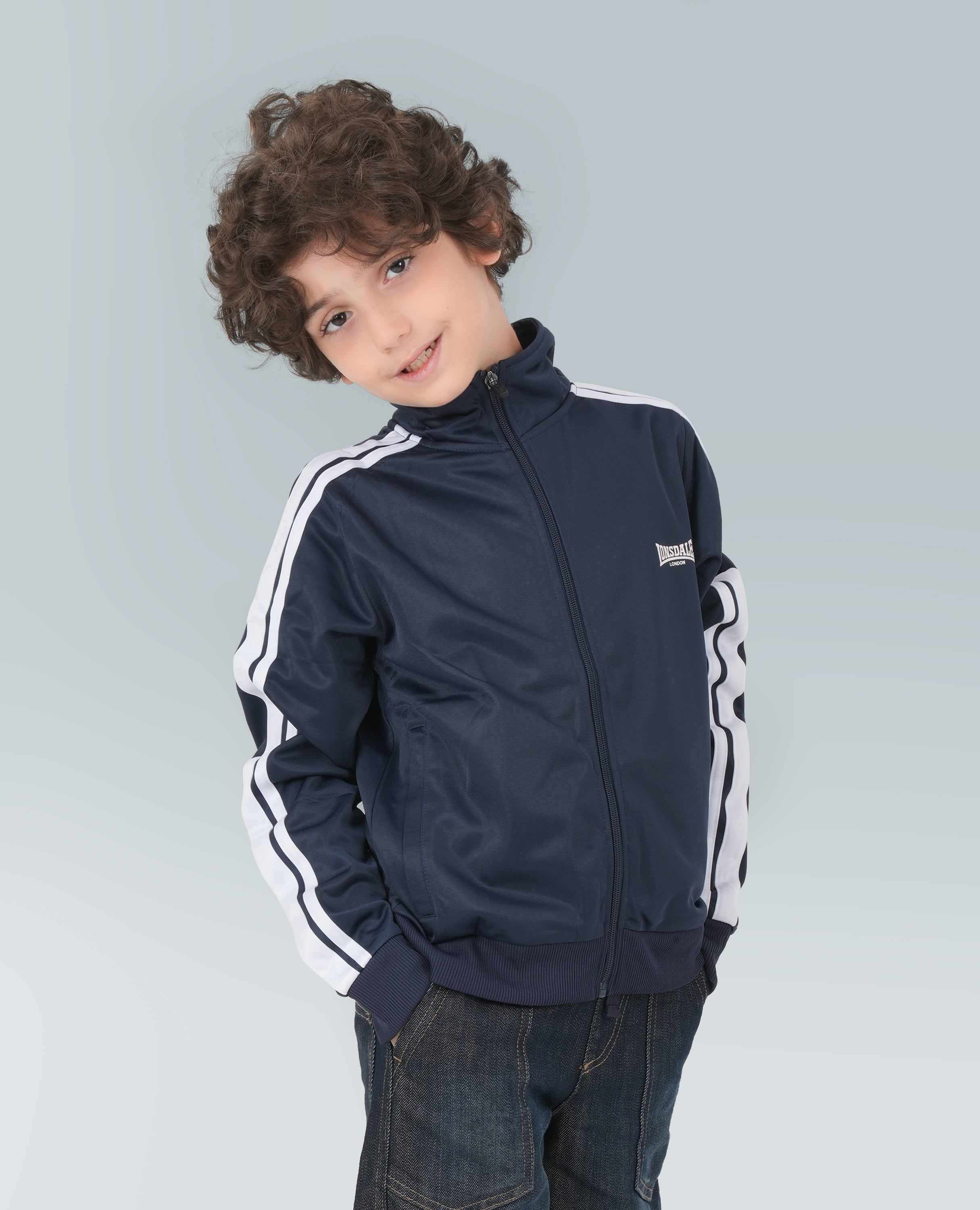 Boys Mock Neck Sweat Shirt - FineLook