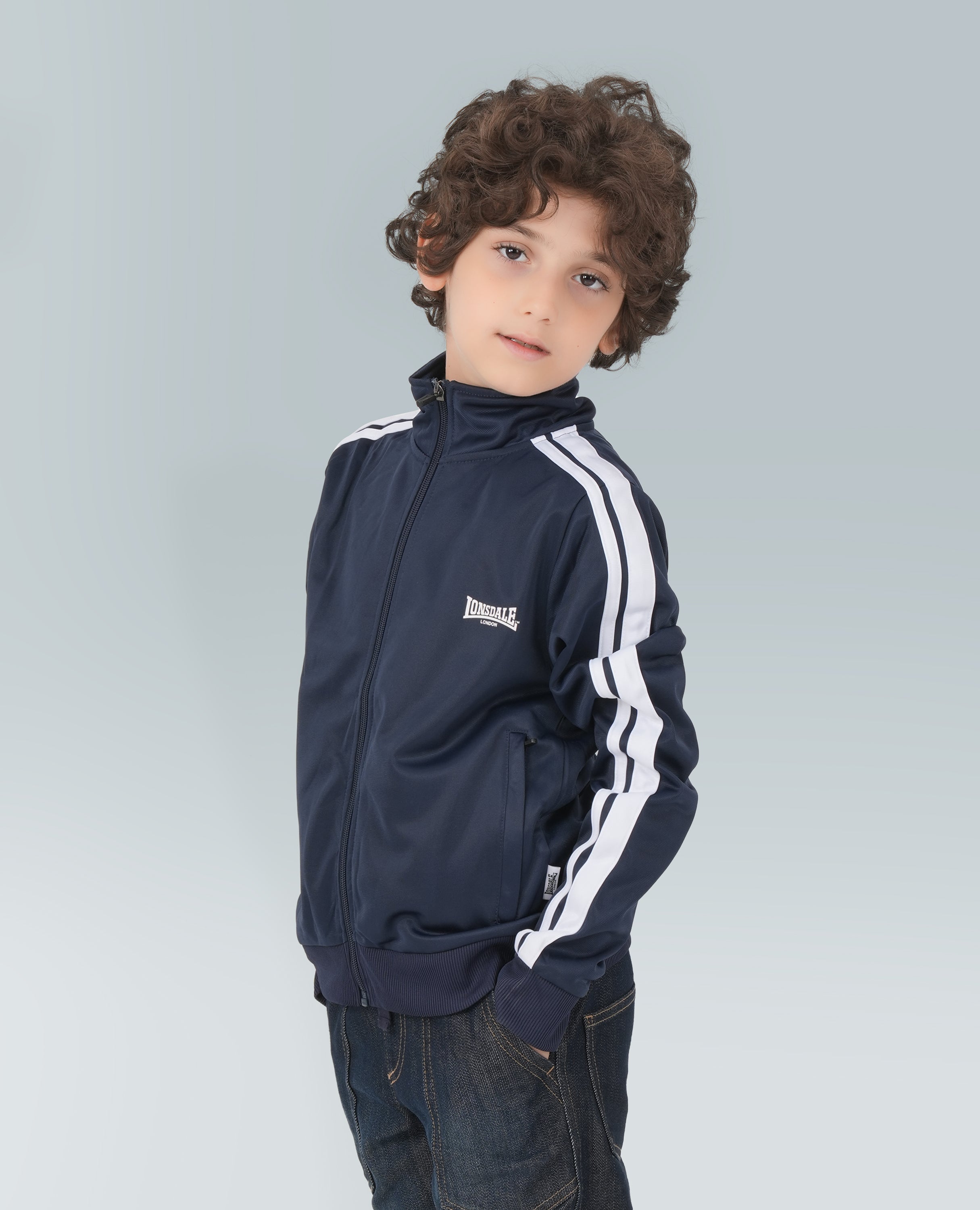 Boys Mock Neck Sweat Shirt - FineLook