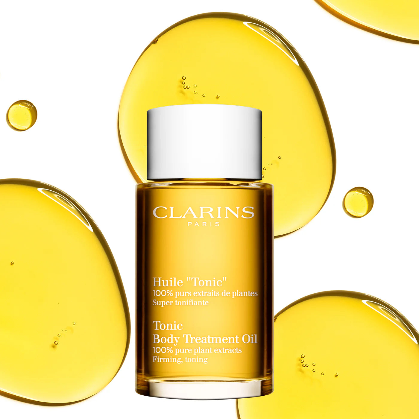 Clarins Paris HUILE TONIC super tonifiante Body Oil 100 ml.