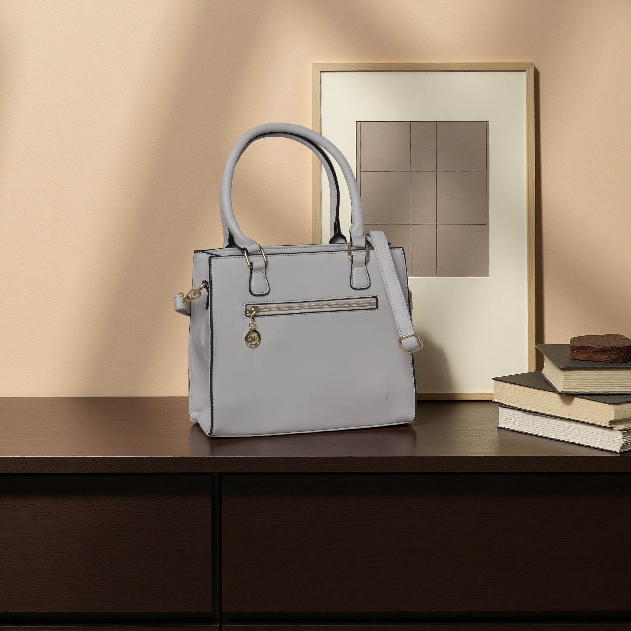 Women's Elegant Tote Handbag with Adjustable Shoulder Strap