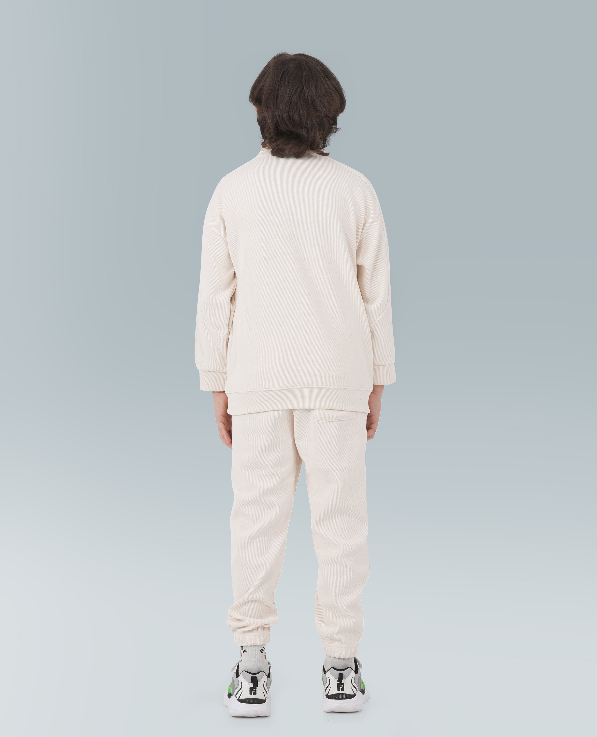 GOLD MOUR Boy's Sweatshirt Set with Sweatpants