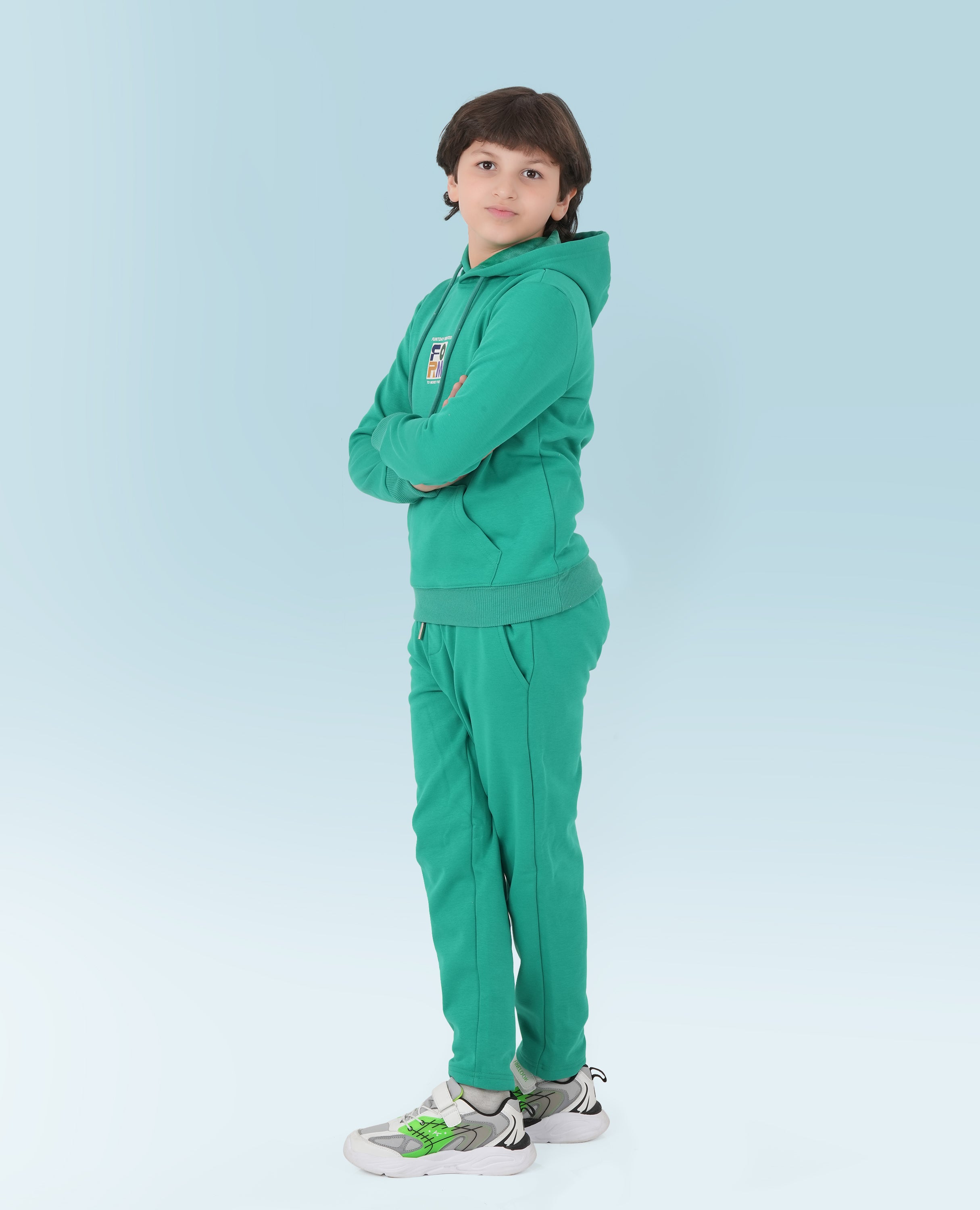 Boys's Stylish SweatShirt & SweatPant Set