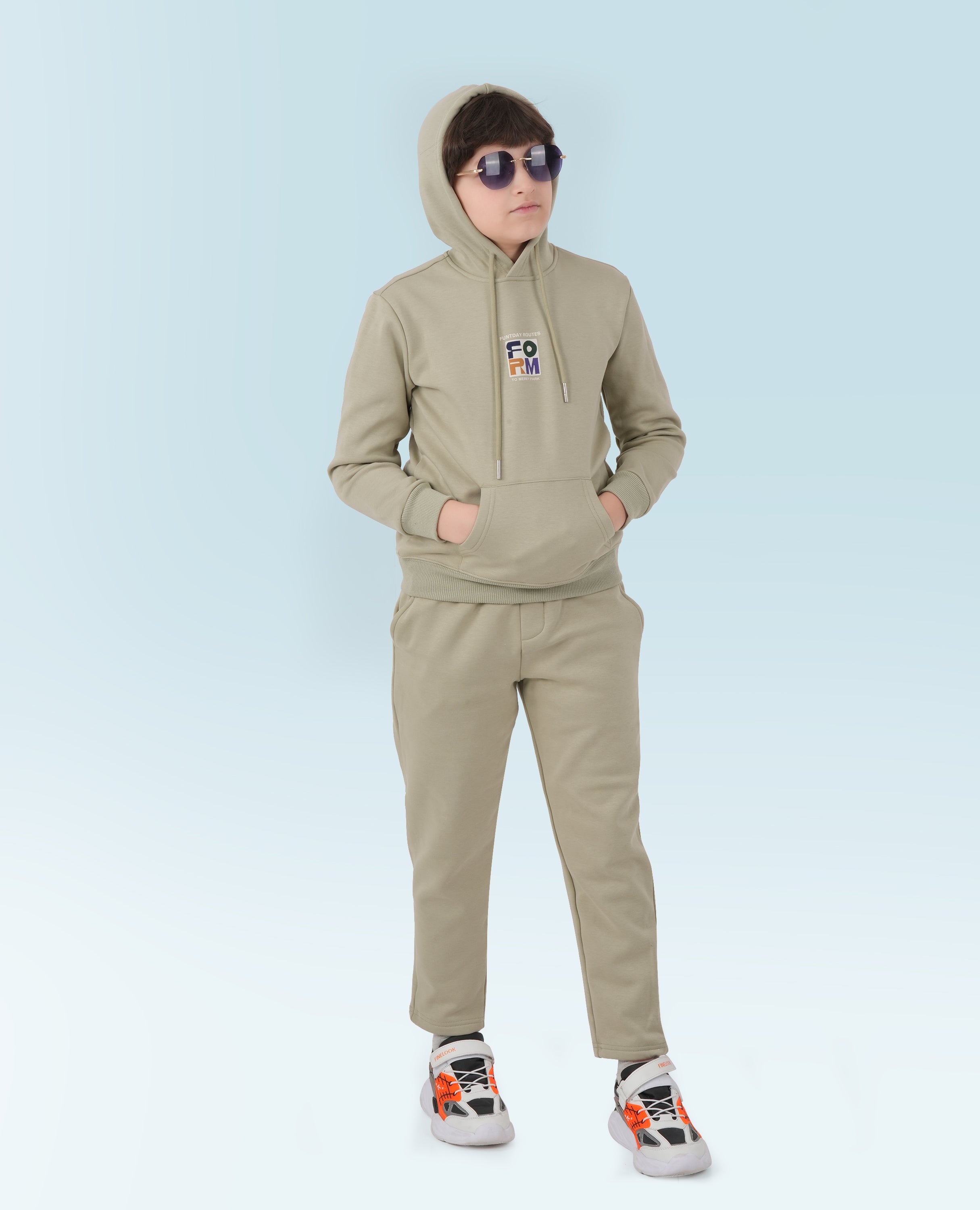 Boys's Stylish SweatShirt & SweatPant Set