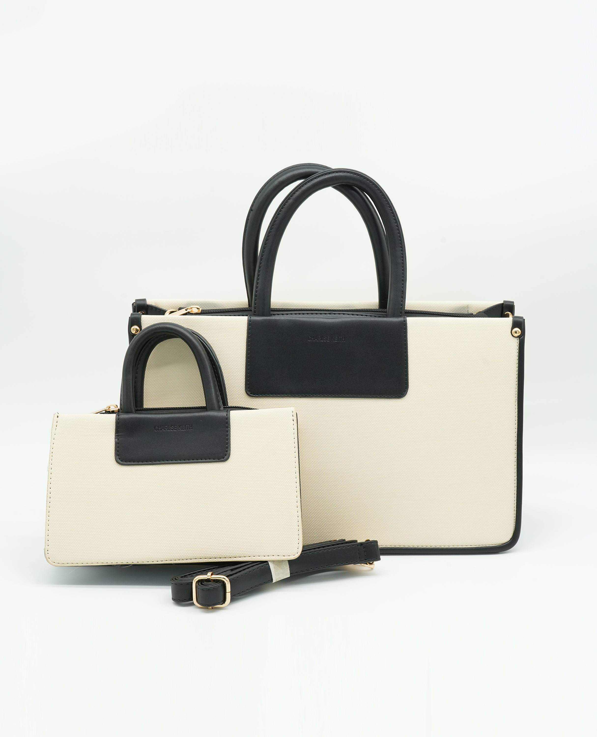 CHARLES KEITH Bag with Small hand Bag 2 in 1 Set