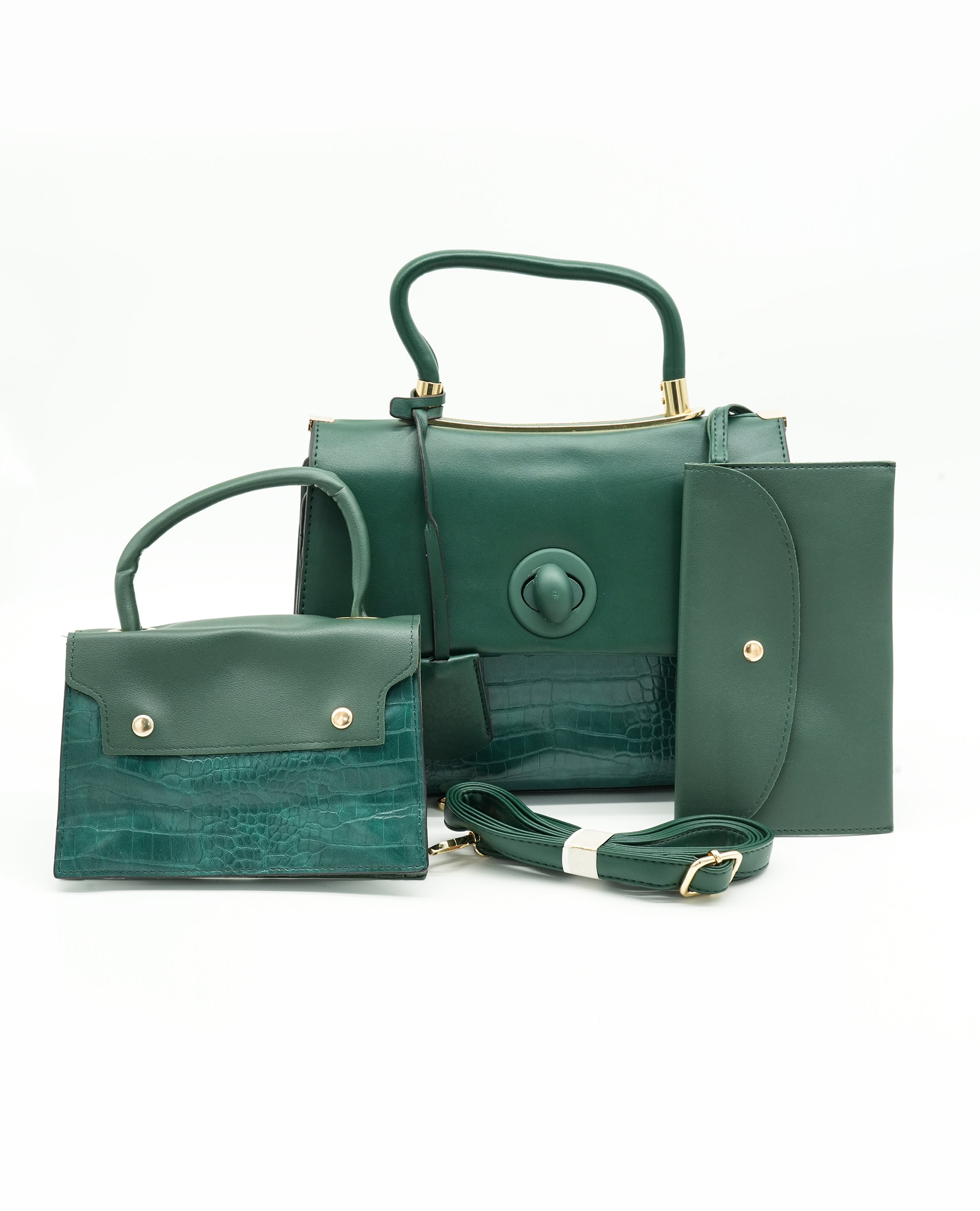 Elegant 4-Piece Handbag Set – Stylish & Versatile Shoulder Bag Collection