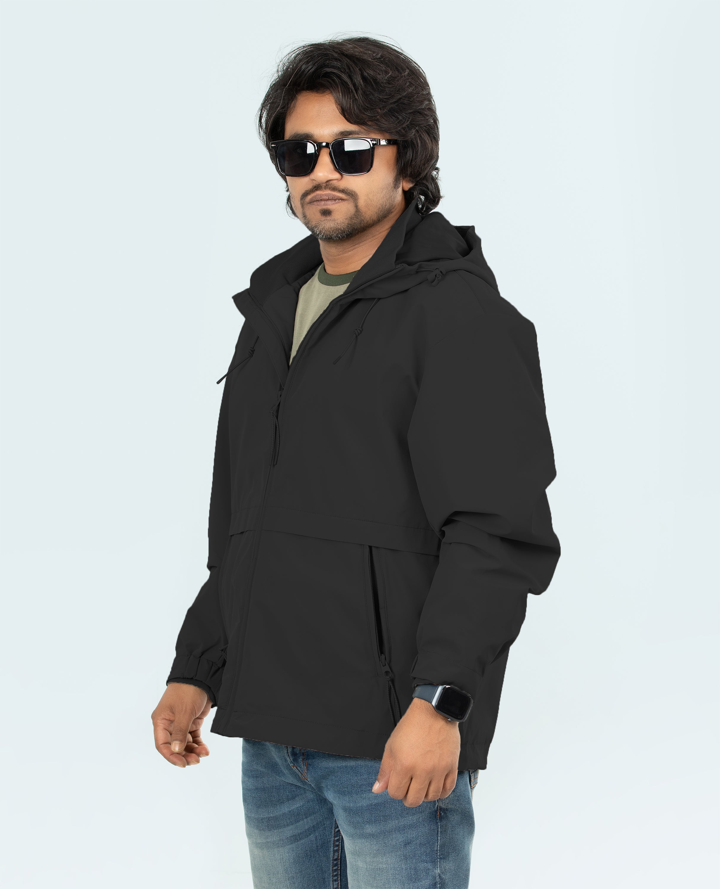 Men's Waterproof Hoodie Jacket - Finelook