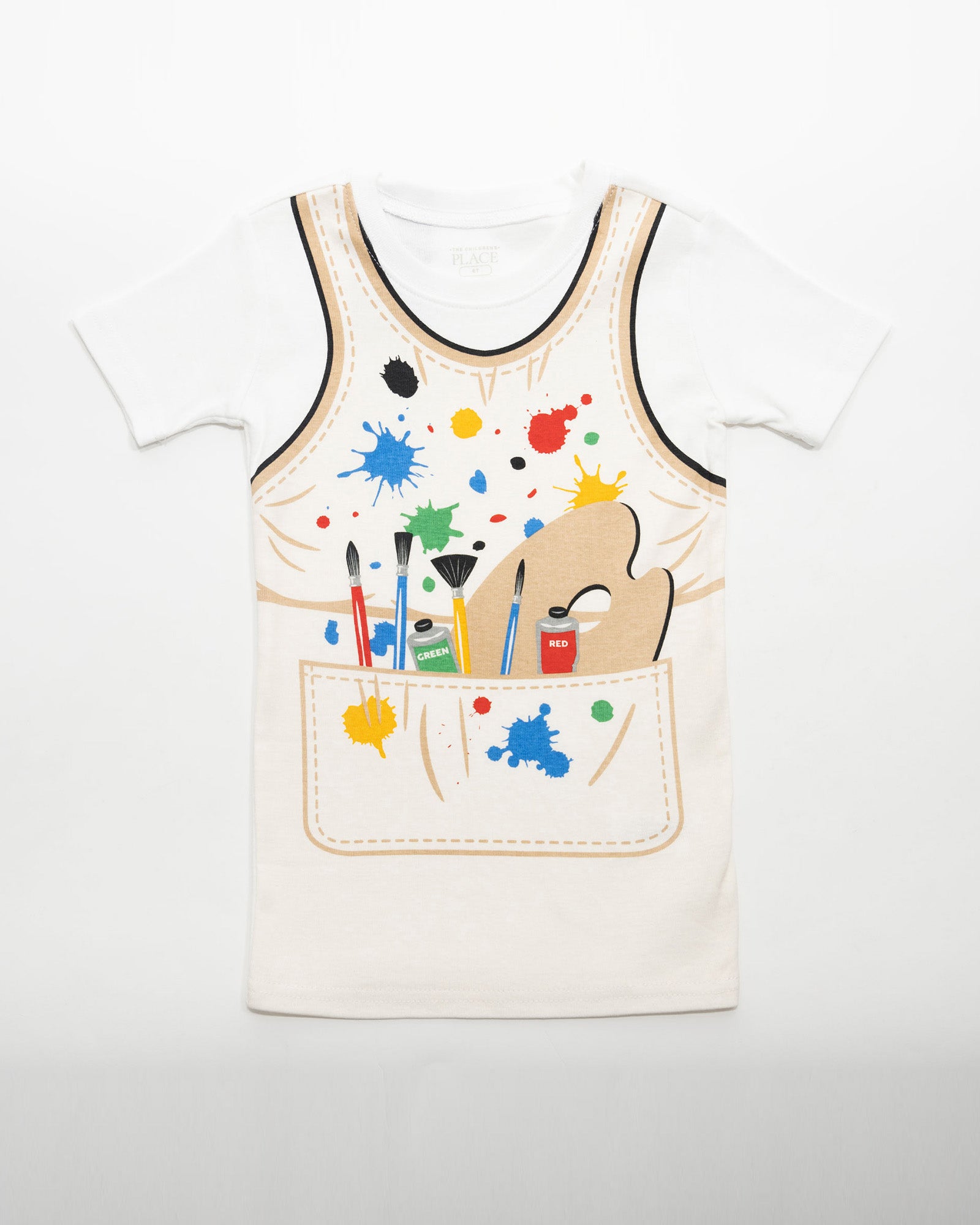 Kids Artist Shirt and shorts set