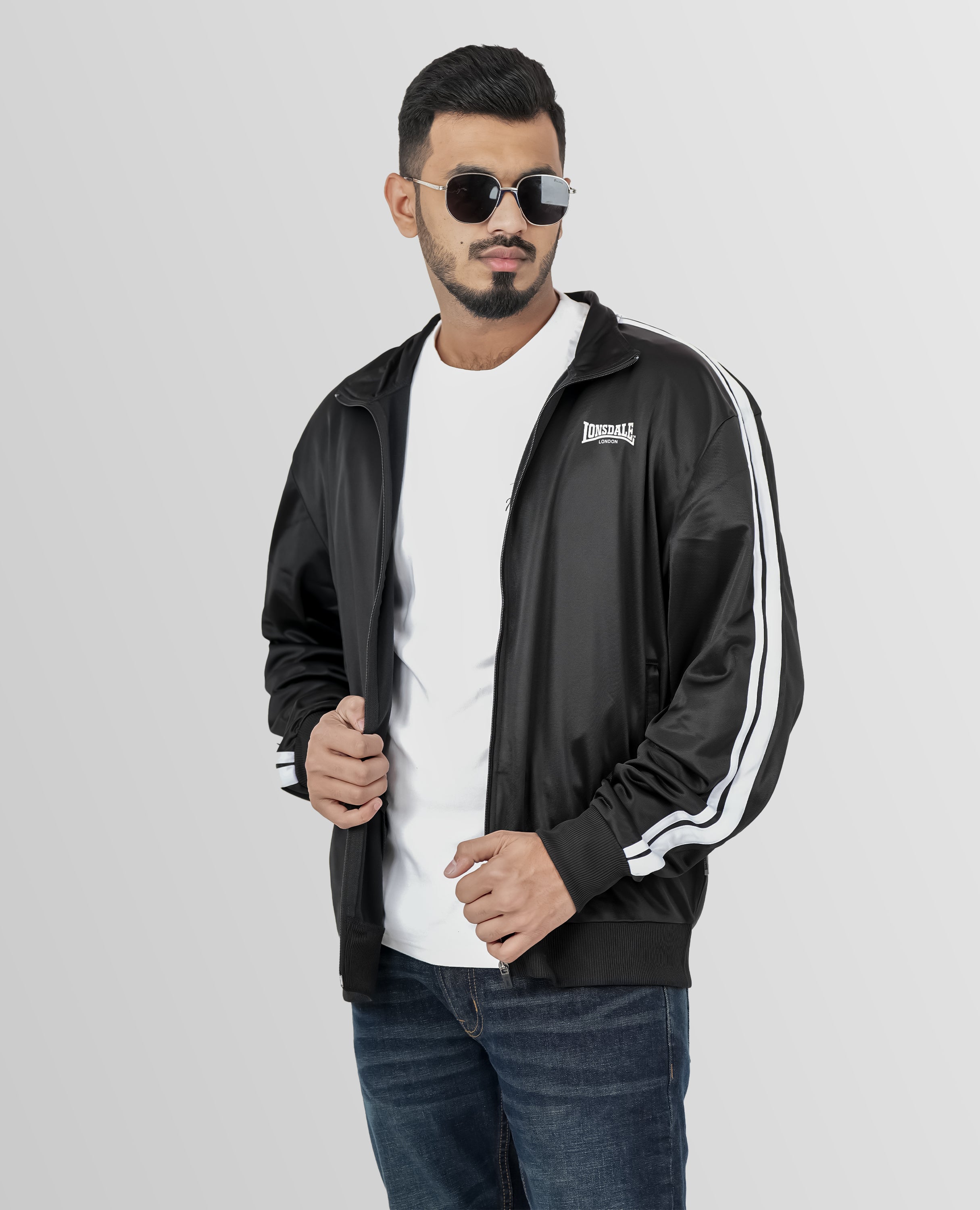 Mens Mock Neck Jacket - FineLook