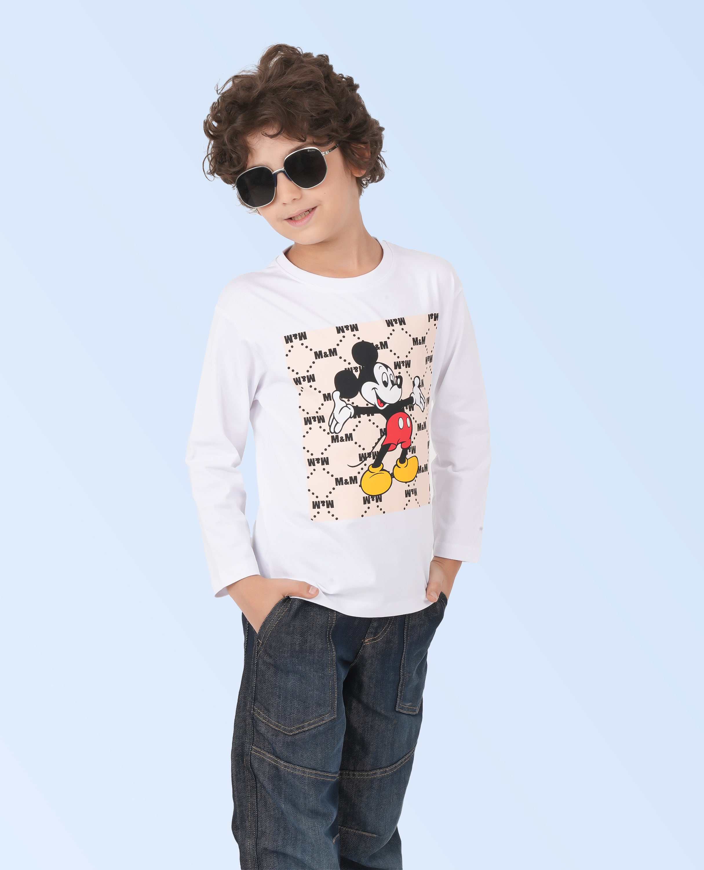 M&M Mickey Shirt - Boys Finelook - FineLook