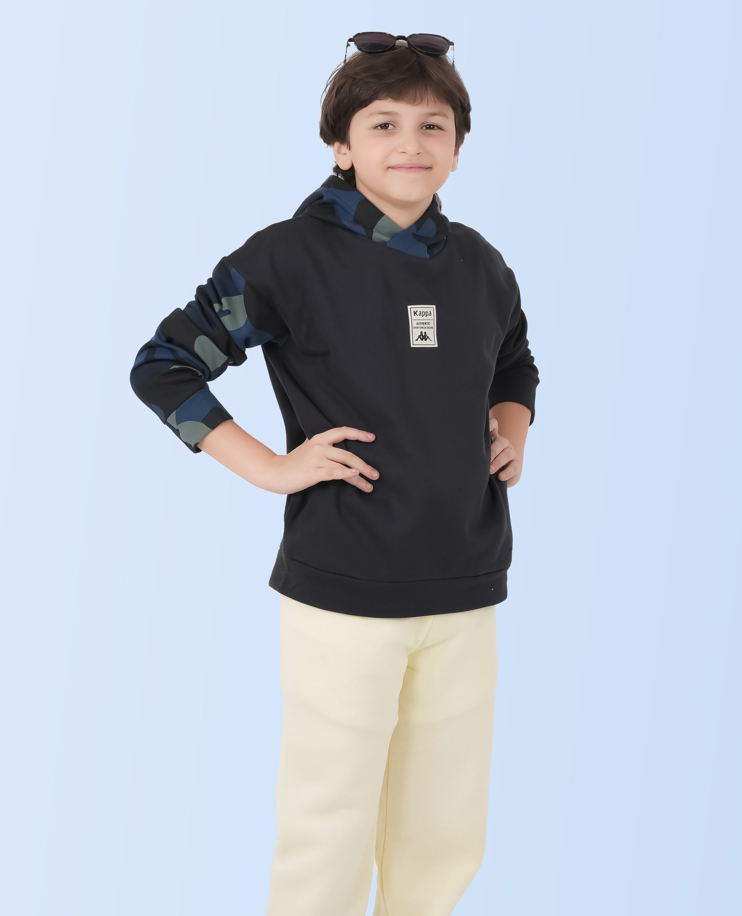 Boys Hoodie Print Sweatshirt KAP