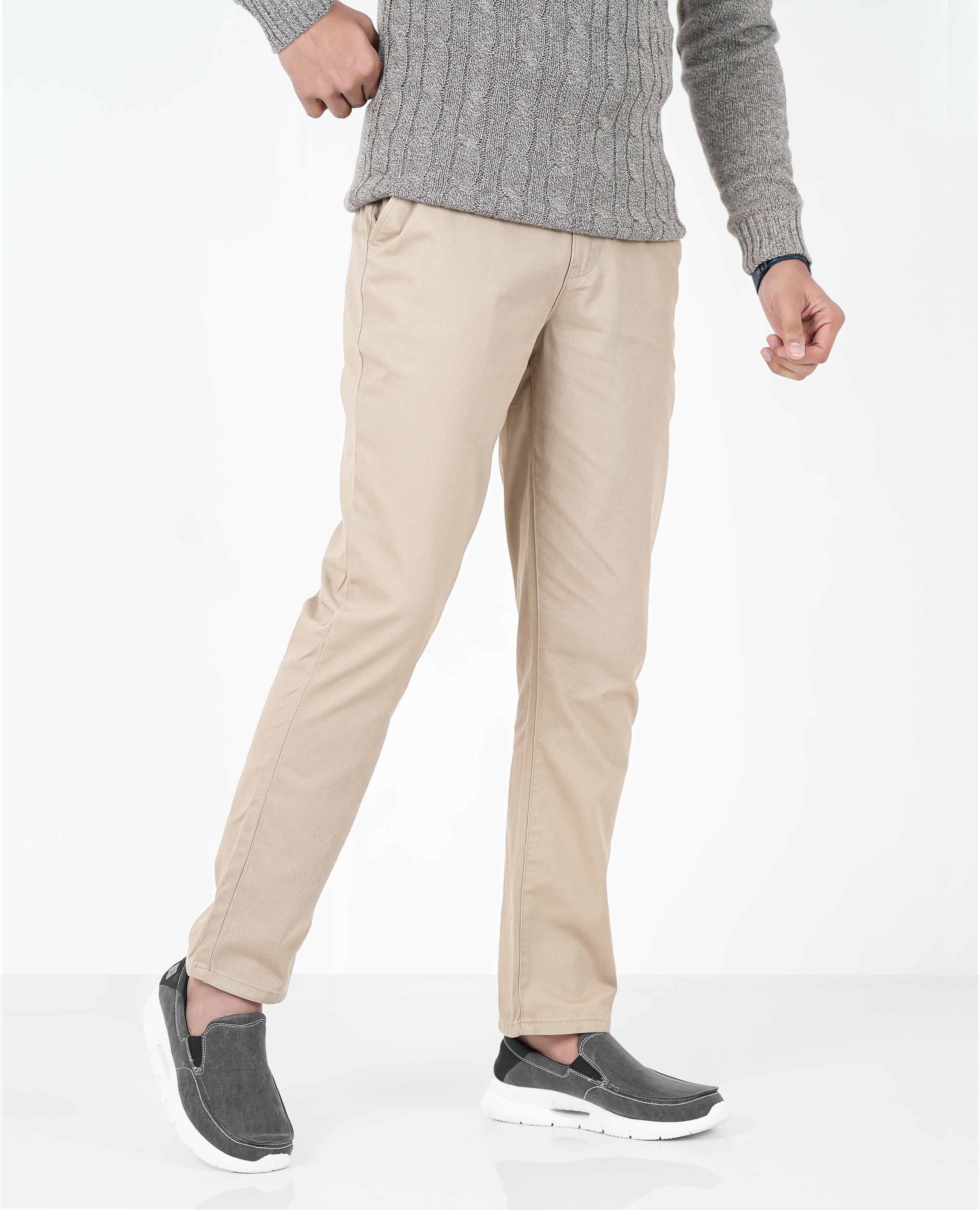 FineLook Men's Twill Pants - Slim Fit - FineLook