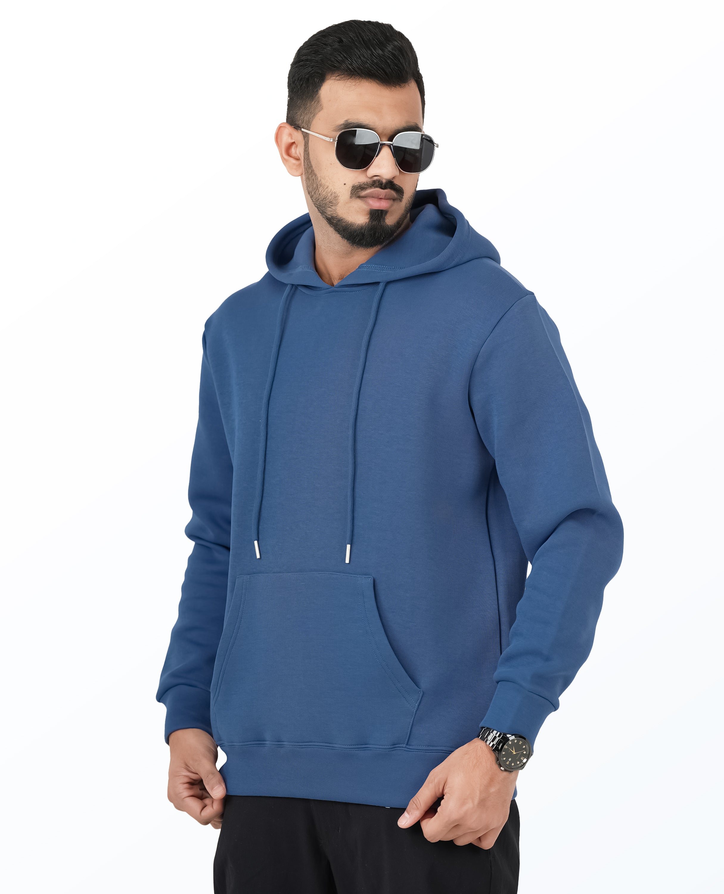 Men's Solid Sweatshirt - GOLD MOUR