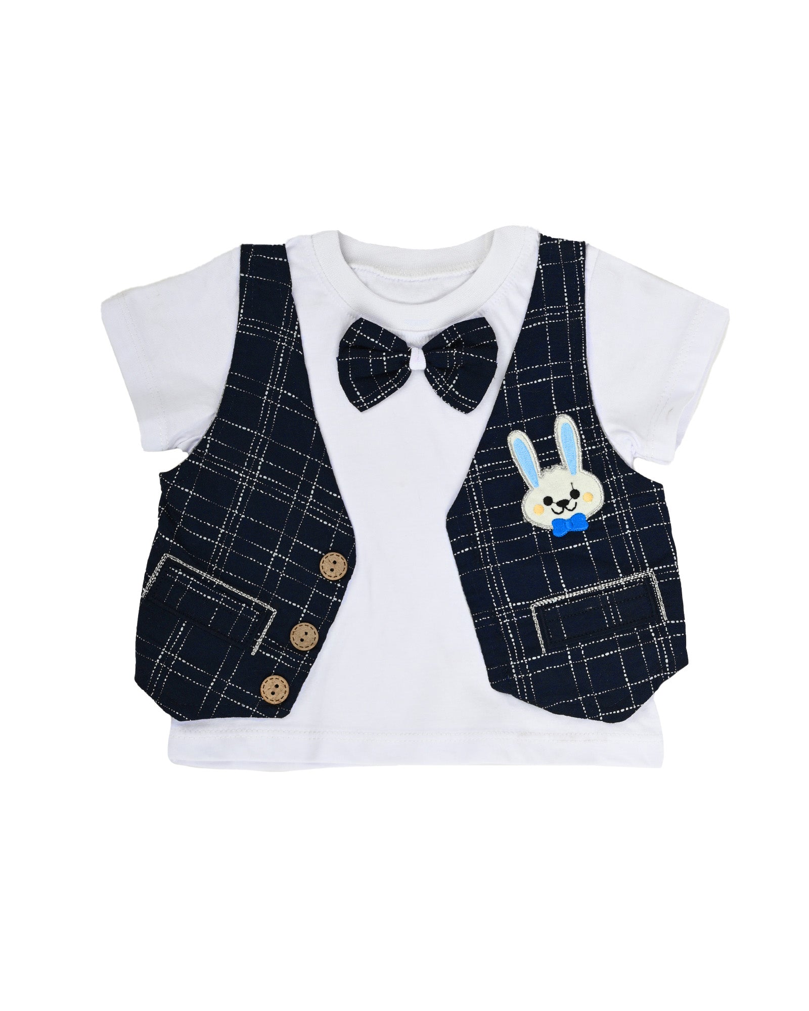 Kids waistcoat & bow 2 piece set