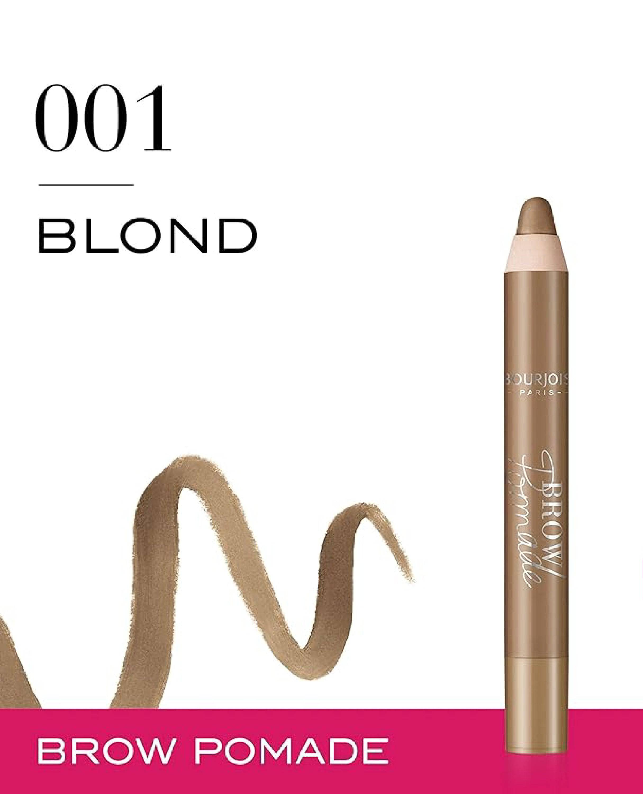 Bourjois, Brow Pomade 01 Blond, 3.25 g0.11 oz - FineLook