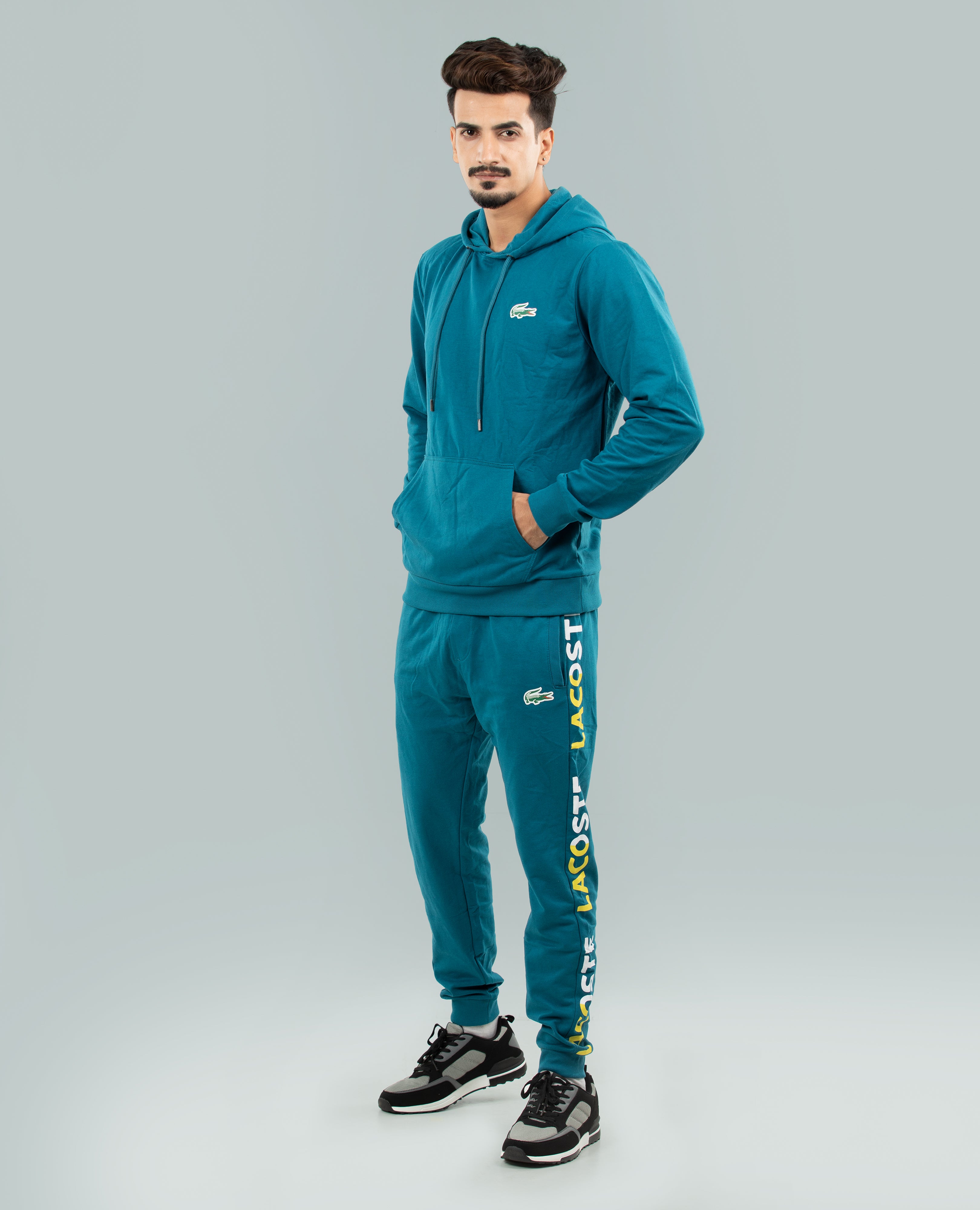 lacoste Men's Hoodie and Sweatpant Set