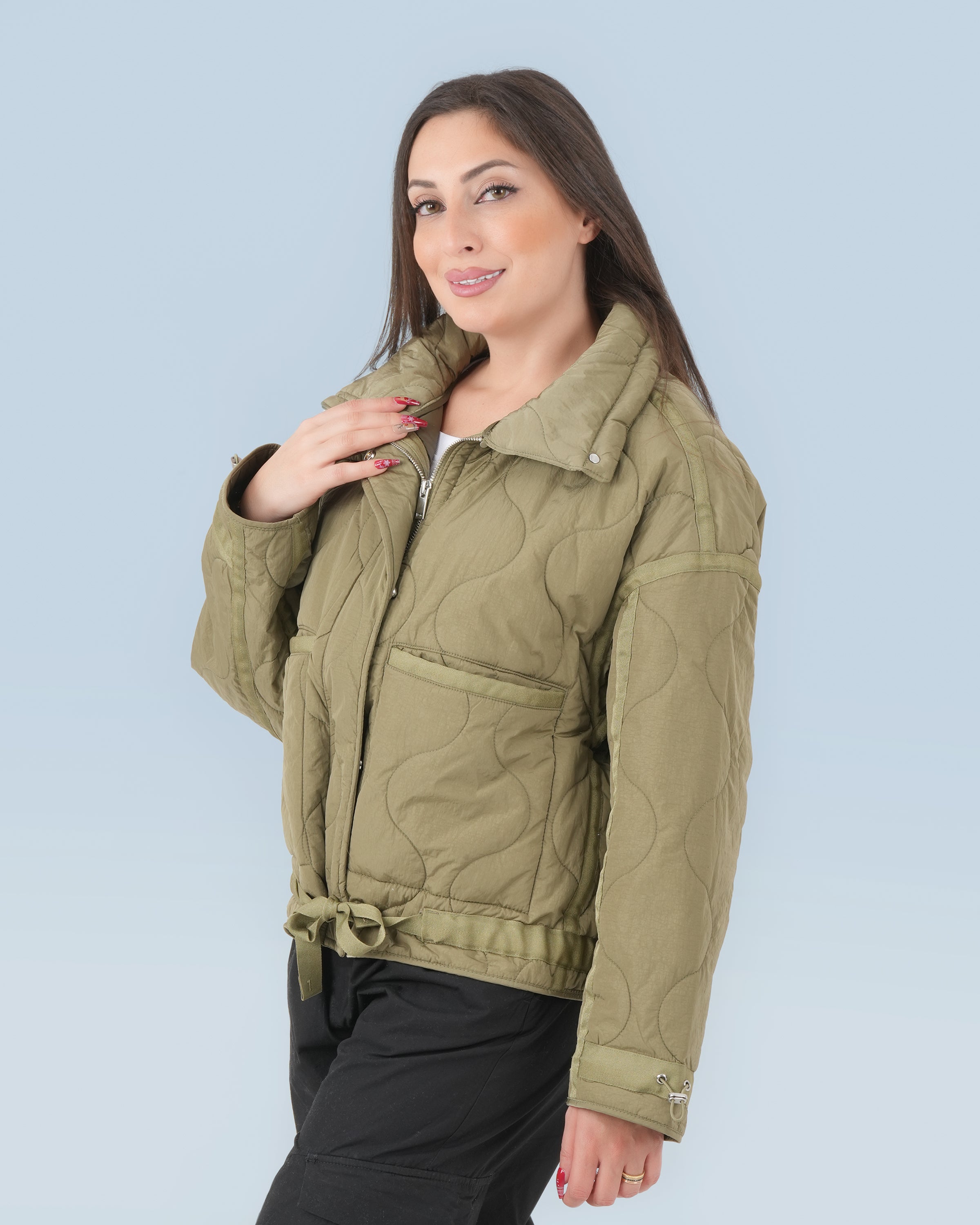 Women's Stylish Puffer Jacket - Finelook - FineLook