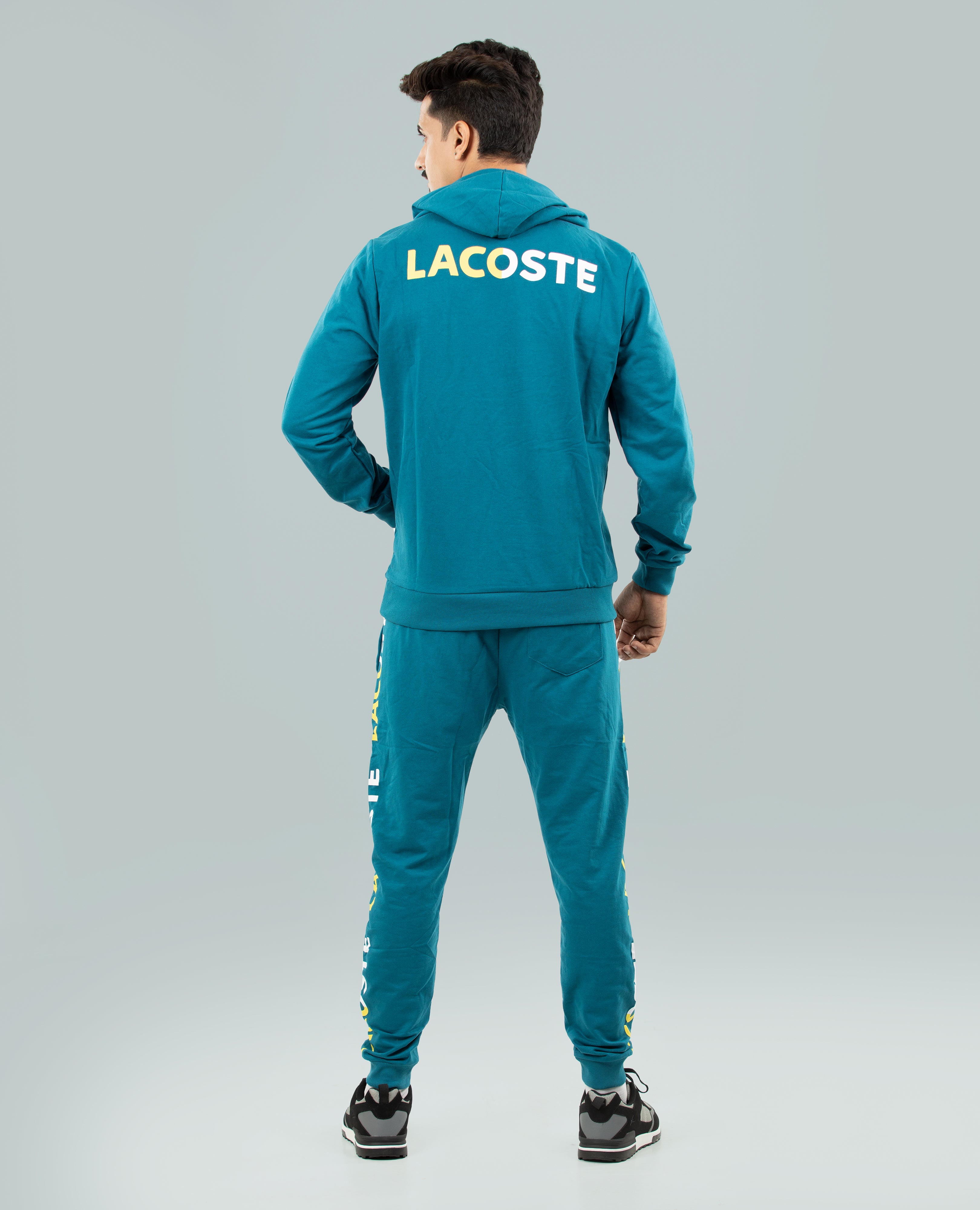 lacoste Men's Hoodie and Sweatpant Set