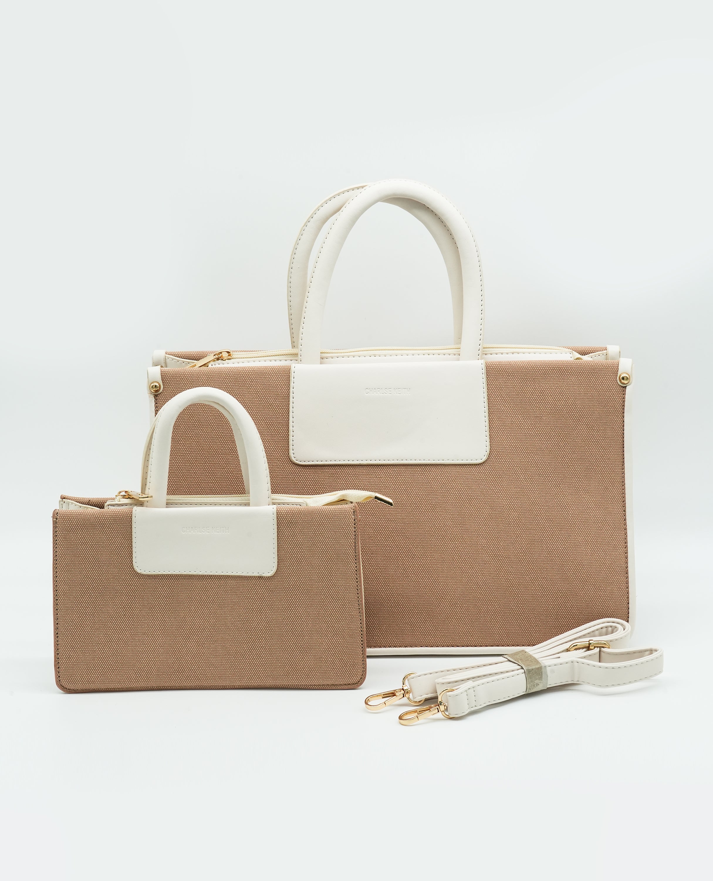 CHARLES KEITH Bag with Small hand Bag 2 in 1 Set