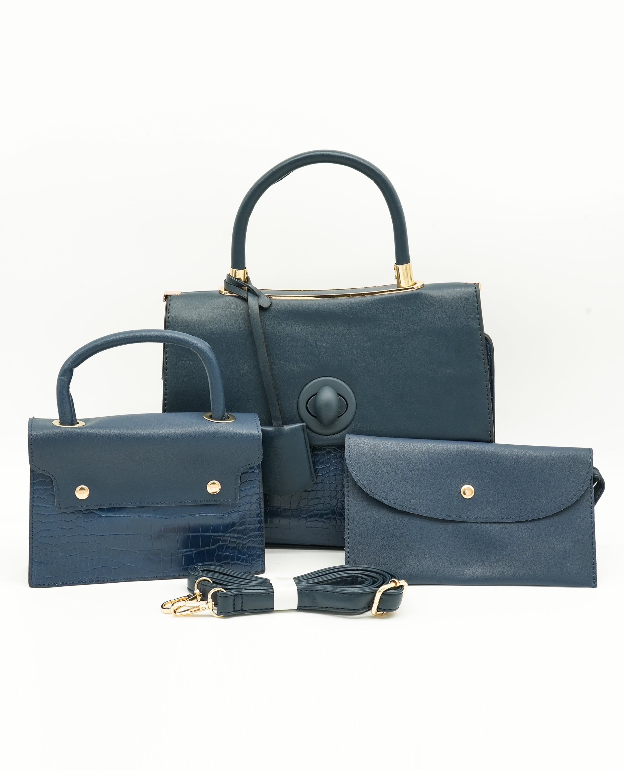 Elegant 4-Piece Handbag Set – Stylish & Versatile Shoulder Bag Collection