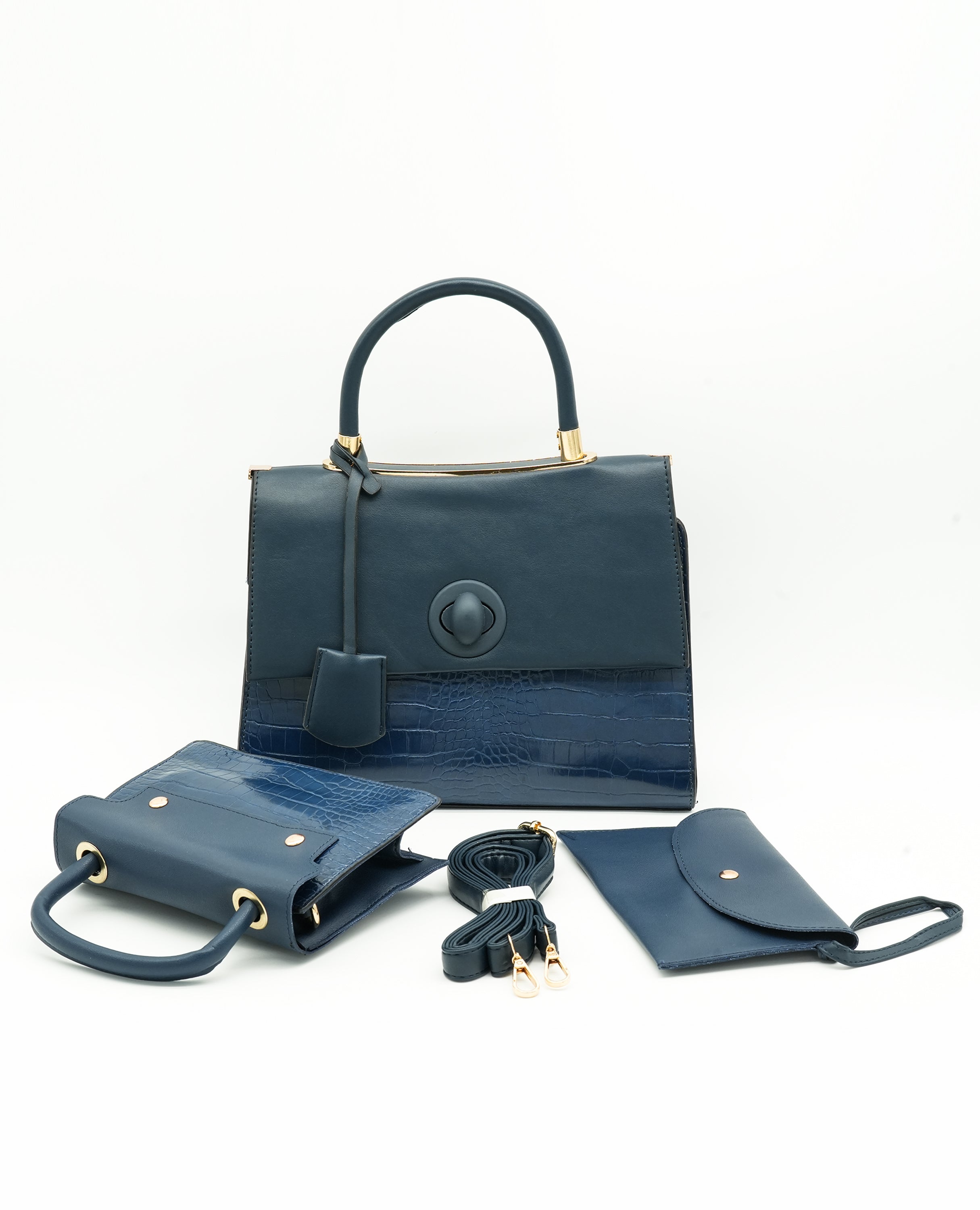 Elegant 4-Piece Handbag Set – Stylish & Versatile Shoulder Bag Collection