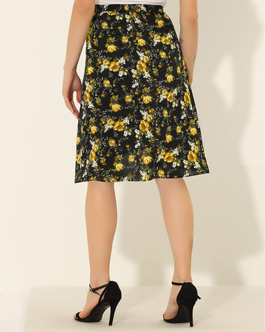 Women Floral skirt