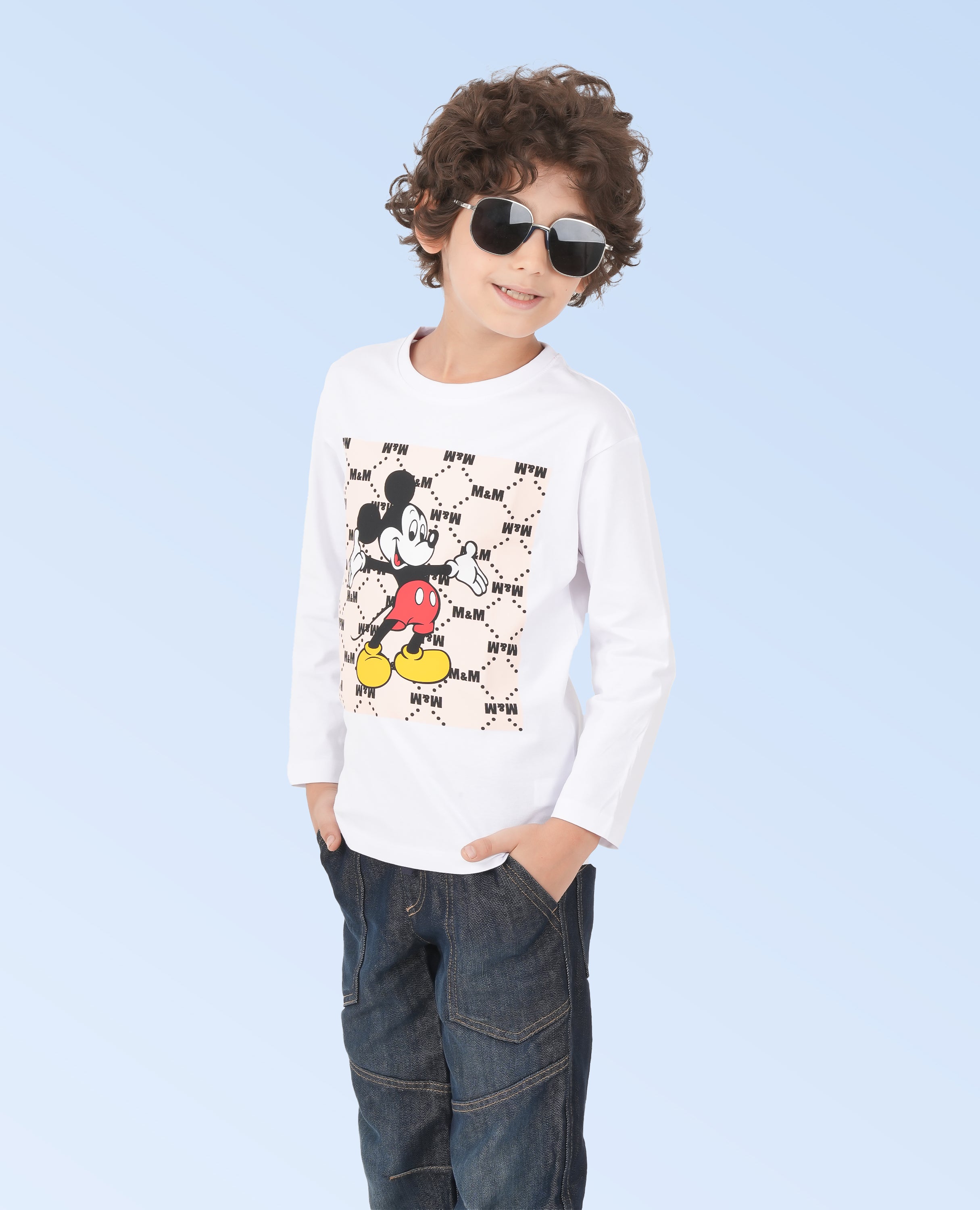 M&M Mickey Shirt - Boys Finelook - FineLook