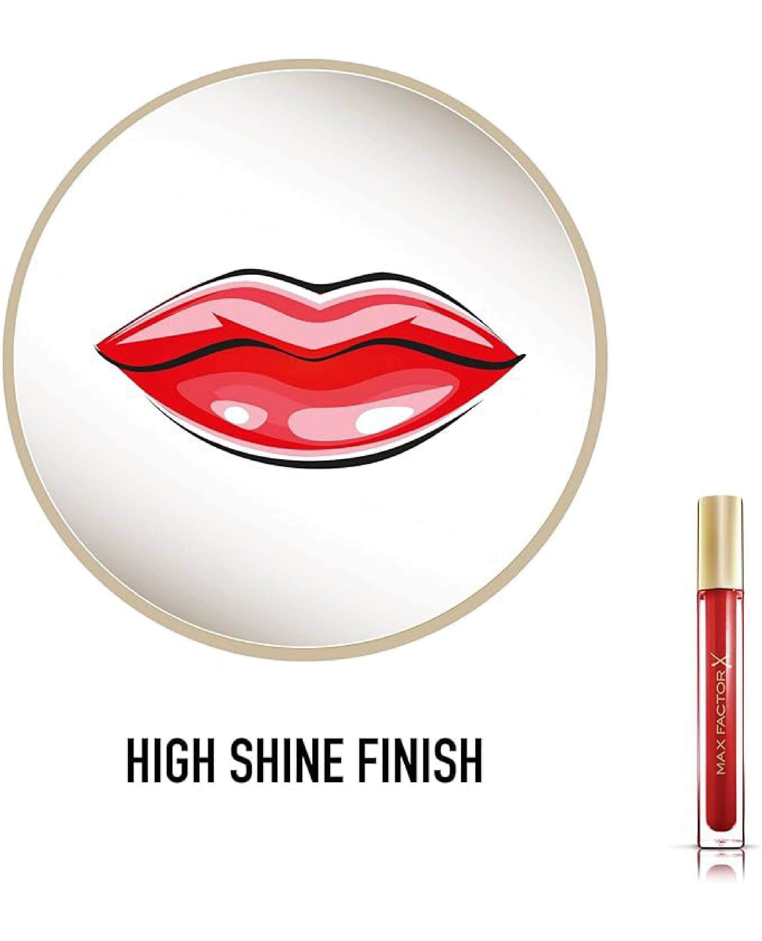 Max Factor Colour Elixir Honey Lacquer Lip Colour, 3.8 ml, Floral Ruby - FineLook