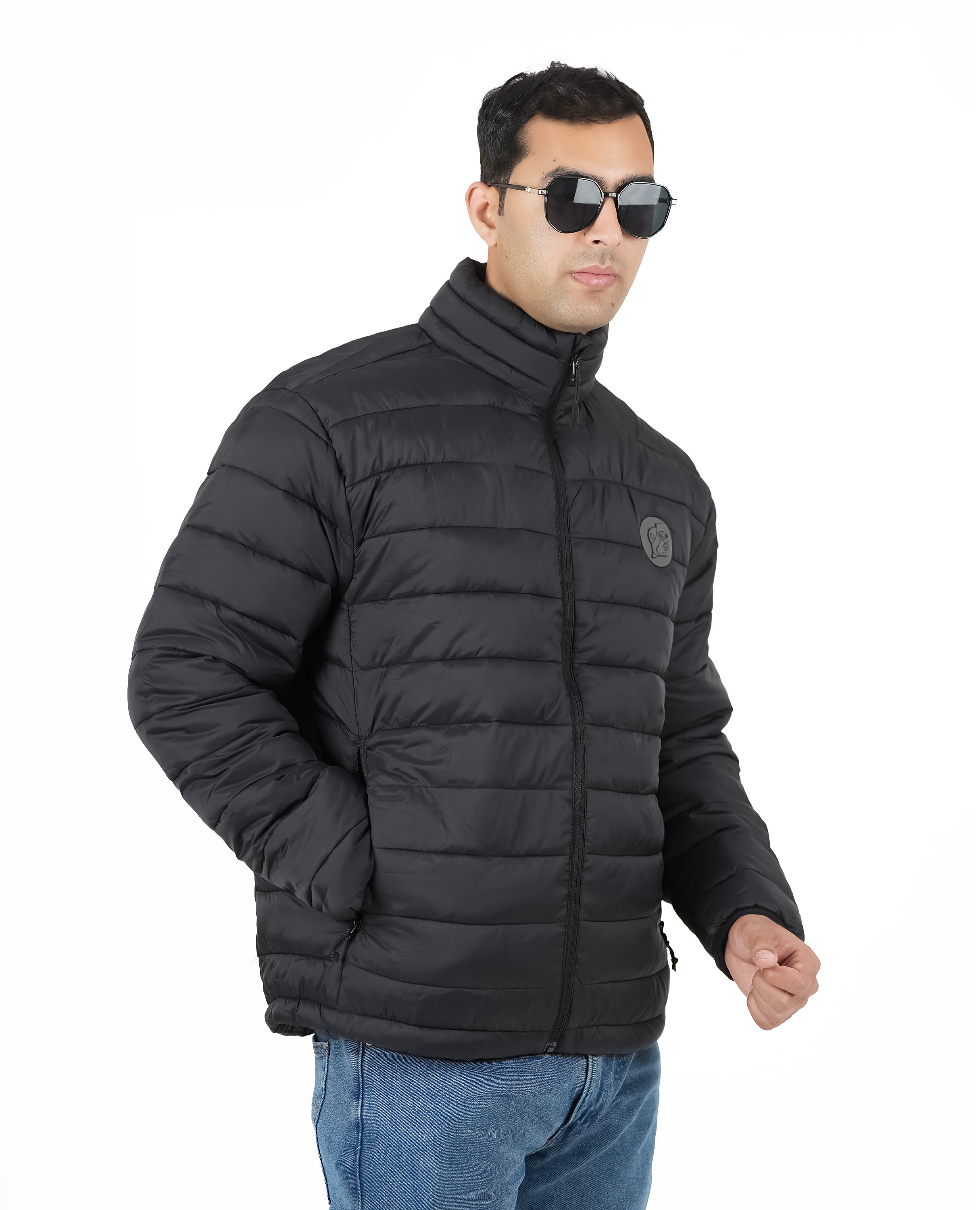 Men's Packable Water-Repellent Hooded Jacket - Finelook - FineLook