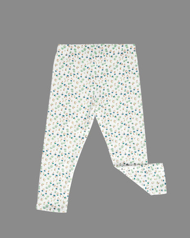 Finelook Girls Floral Leggings