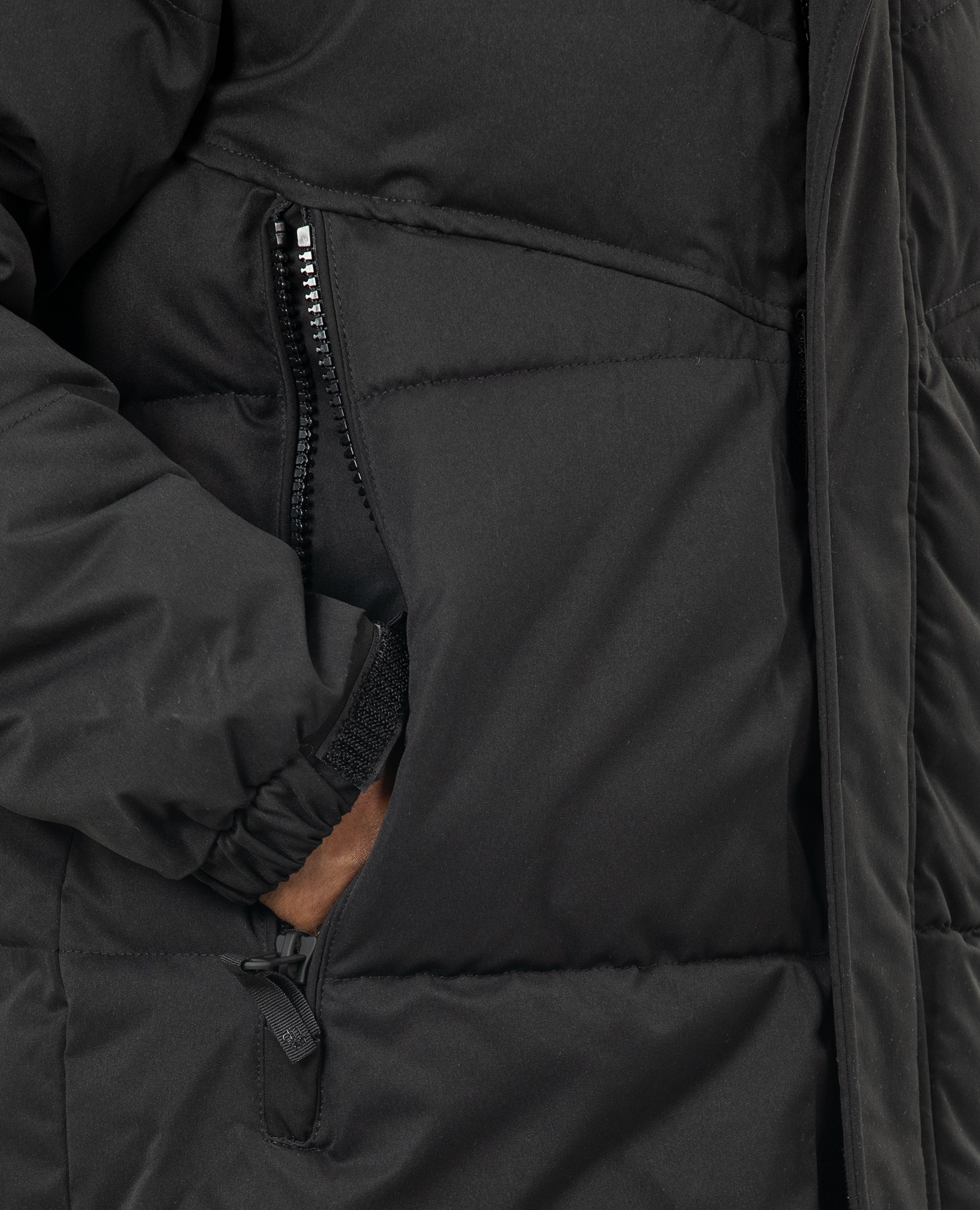 Men's Long Puffer Jacket - Finelook - FineLook