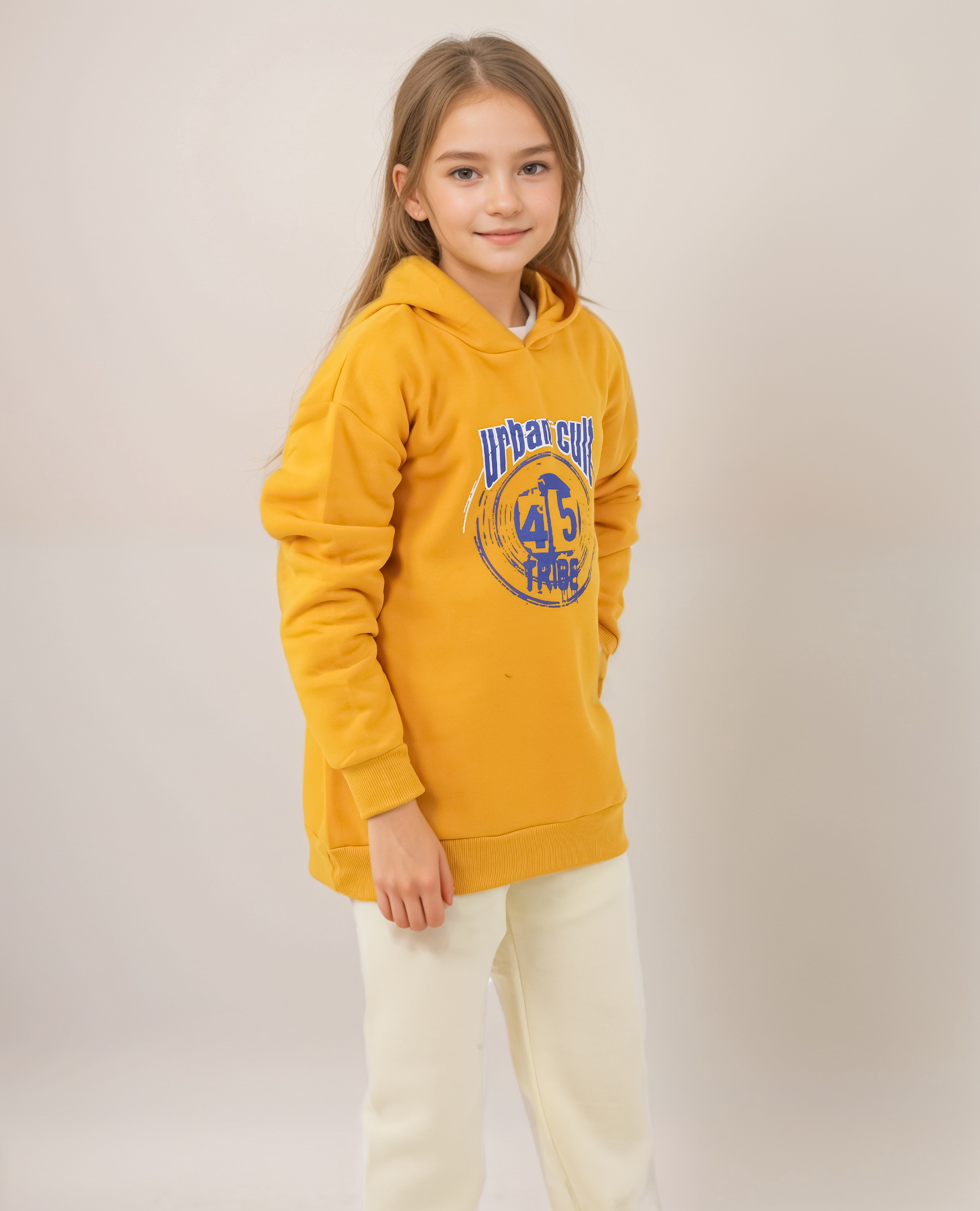 Girls Sweatshirt and Trouser Set - FineLook