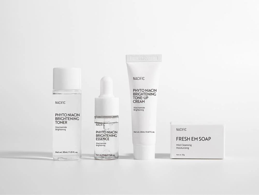 Nacific Phyto Niacin Whitening Set - 4 Pieces