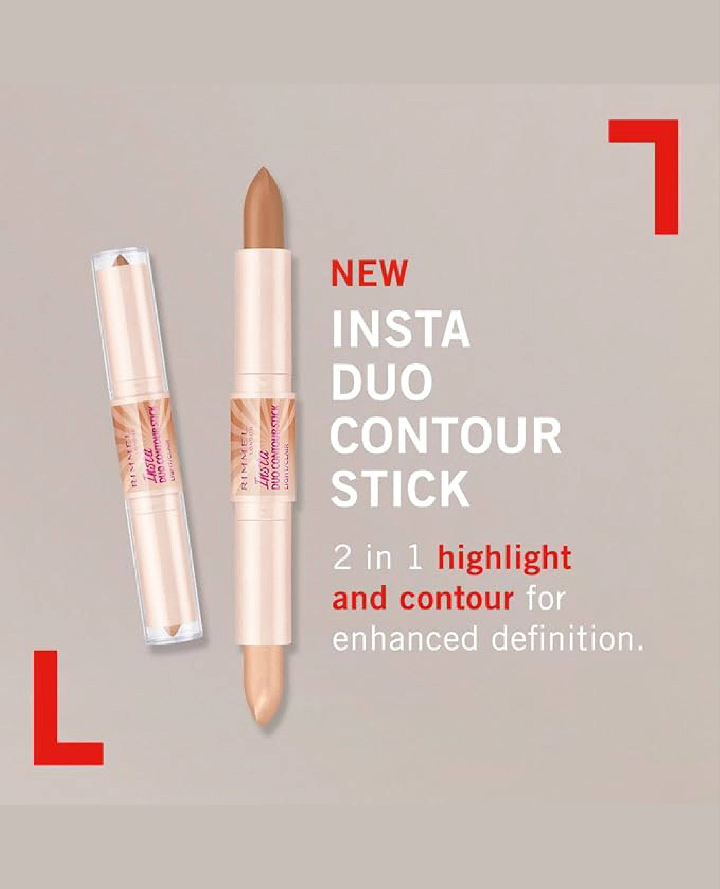Rimmel Insta Contour Duo Stick, Dark - FineLook