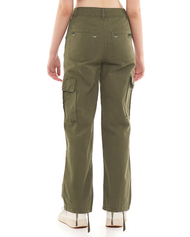 Wide cargo trousers