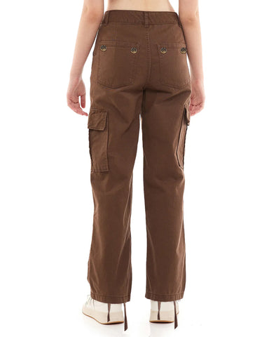 Wide cargo trousers