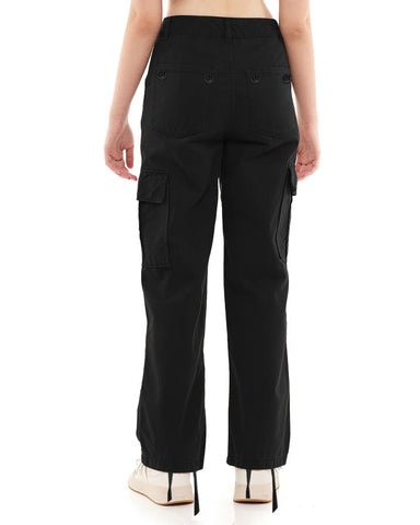 Wide cargo trousers