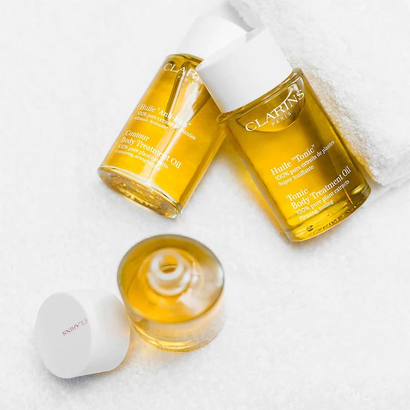 Clarins Paris HUILE TONIC super tonifiante Body Oil 100 ml.