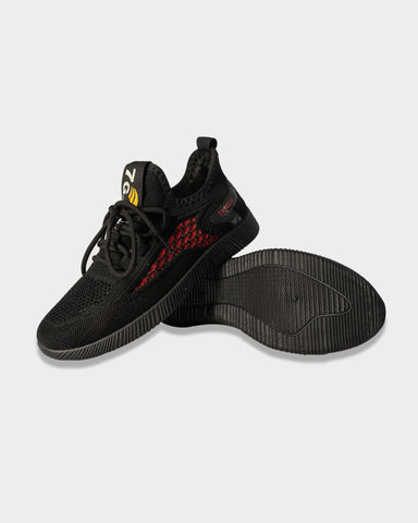 Women’s black sneaker shoes