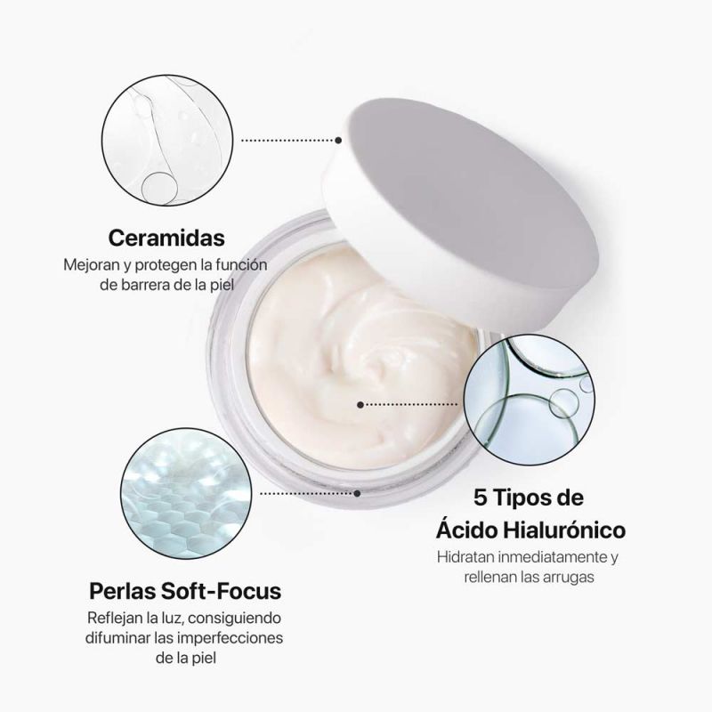 LaCabine 5x Pure Hyaluronic Acid Moisturizing Face Cream - 50 ml