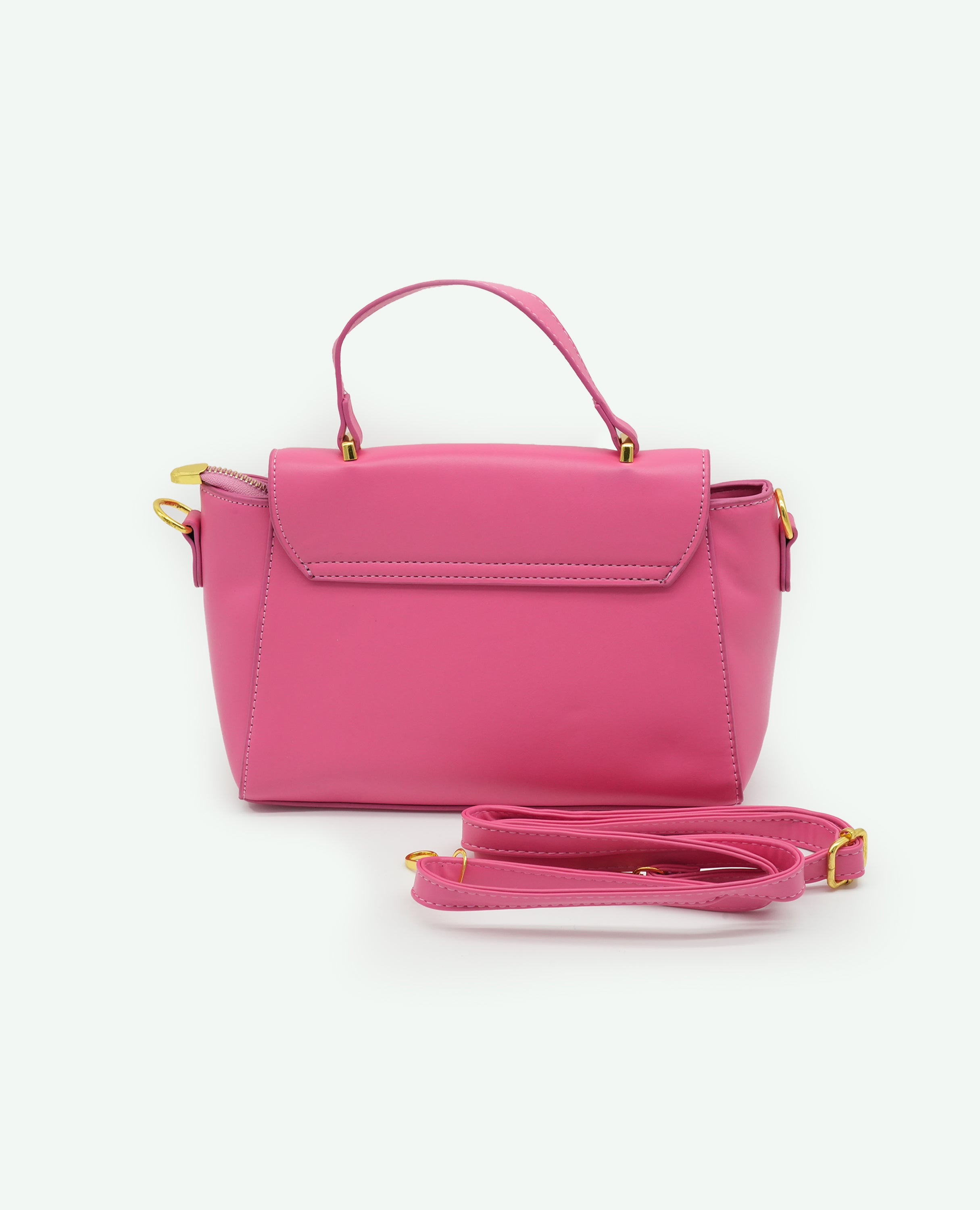 V Logo Top Handle Bag for Women - Finelook