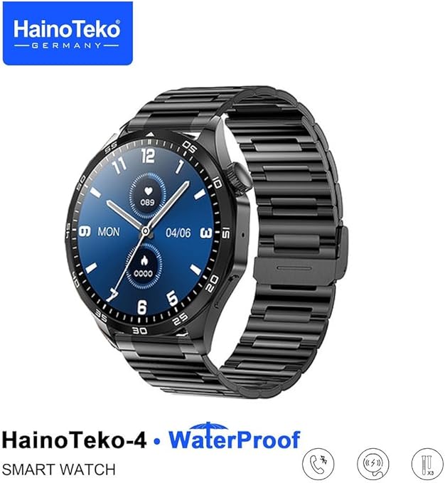 Haino Teko-4 GT4 Waterproof Smartwatch for Men - HainoTekoGermany.