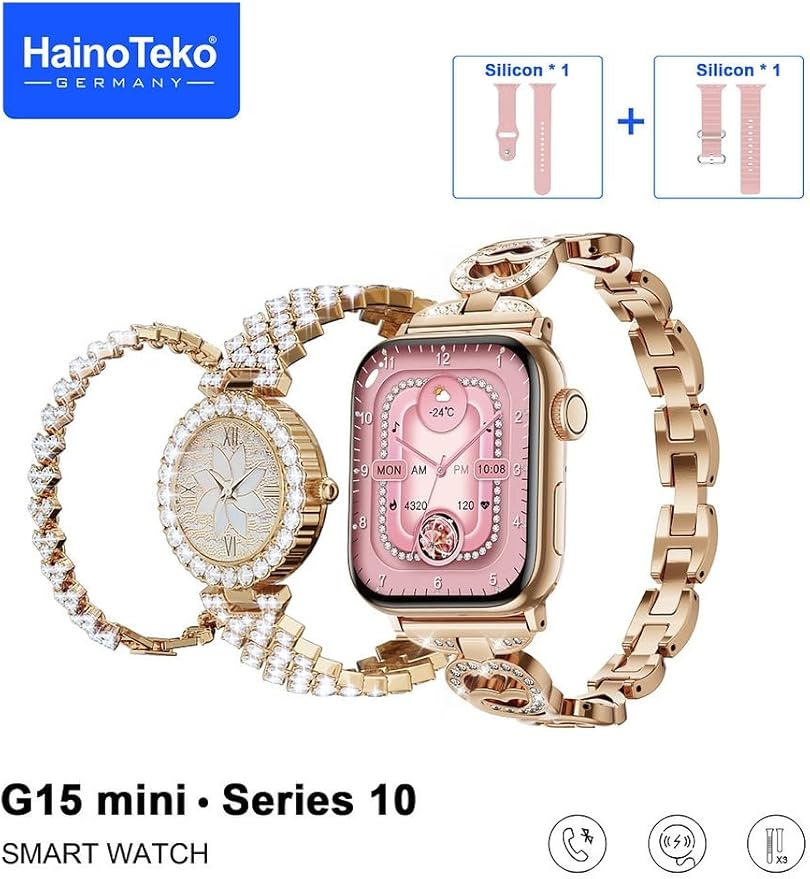 Smart Watch by HainoTeko featuring durable design, perfect sports watch for an active wear lifestyle