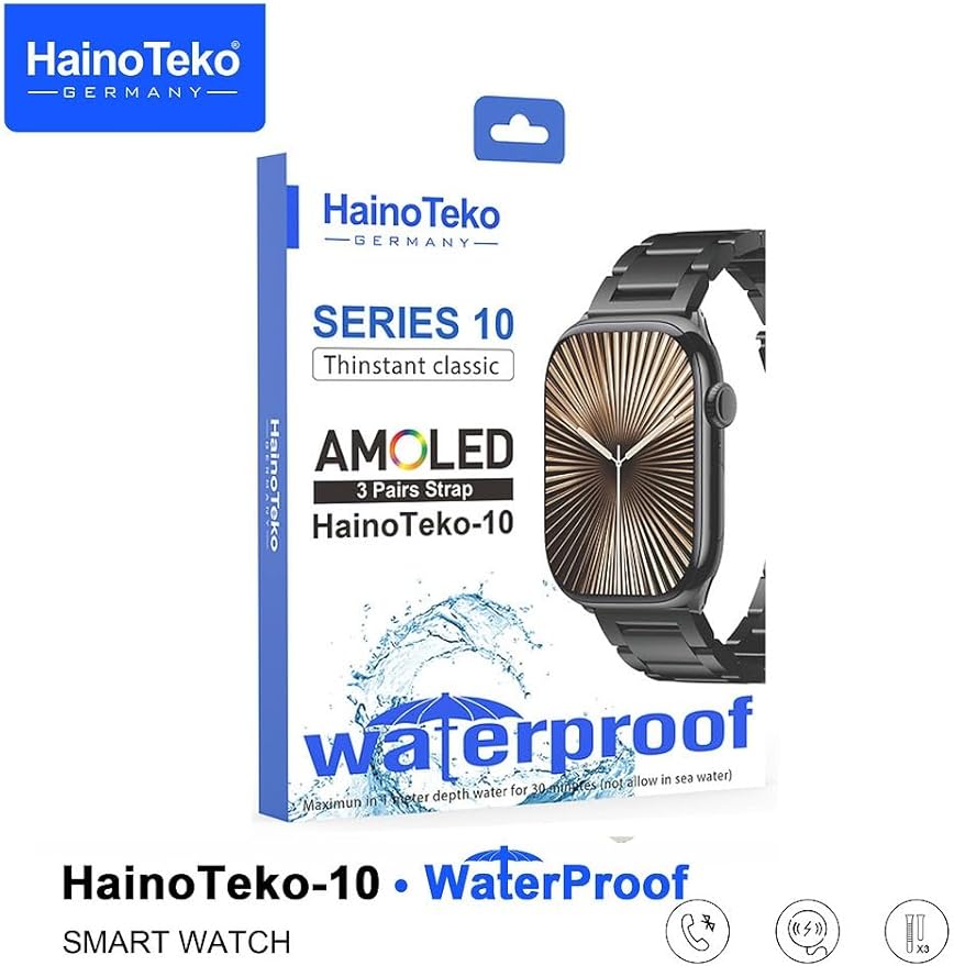 HainoTeko-10 Thin classic Waterproof Smart Watch for Men - HainoTeko.