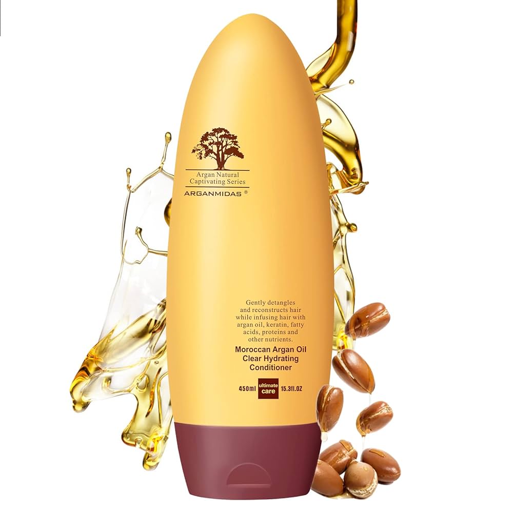 Arganmidas Argan Midas Moisturizing Conditioner with Moroccan Argan Oil 450 ml