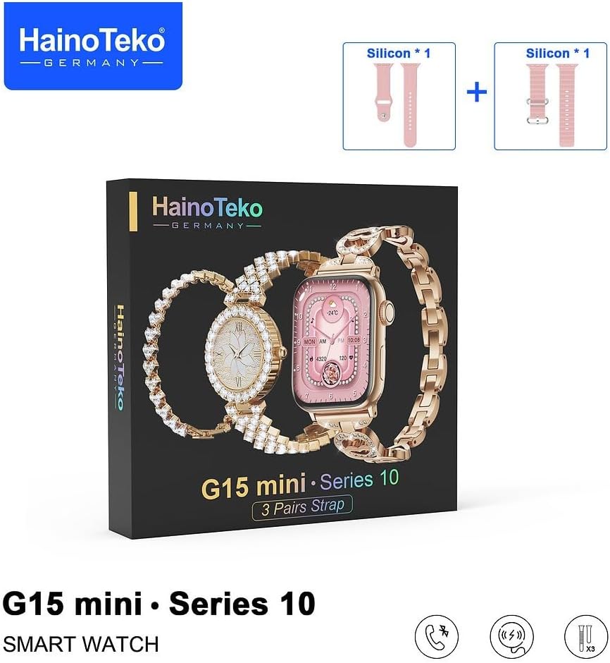 Smart Watch by HainoTeko featuring durable design, perfect sports watch for an active wear lifestyle