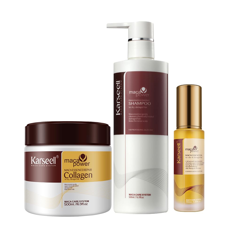 Karseell Maca Essence Repair Collagen Hair Mask  -  500ml