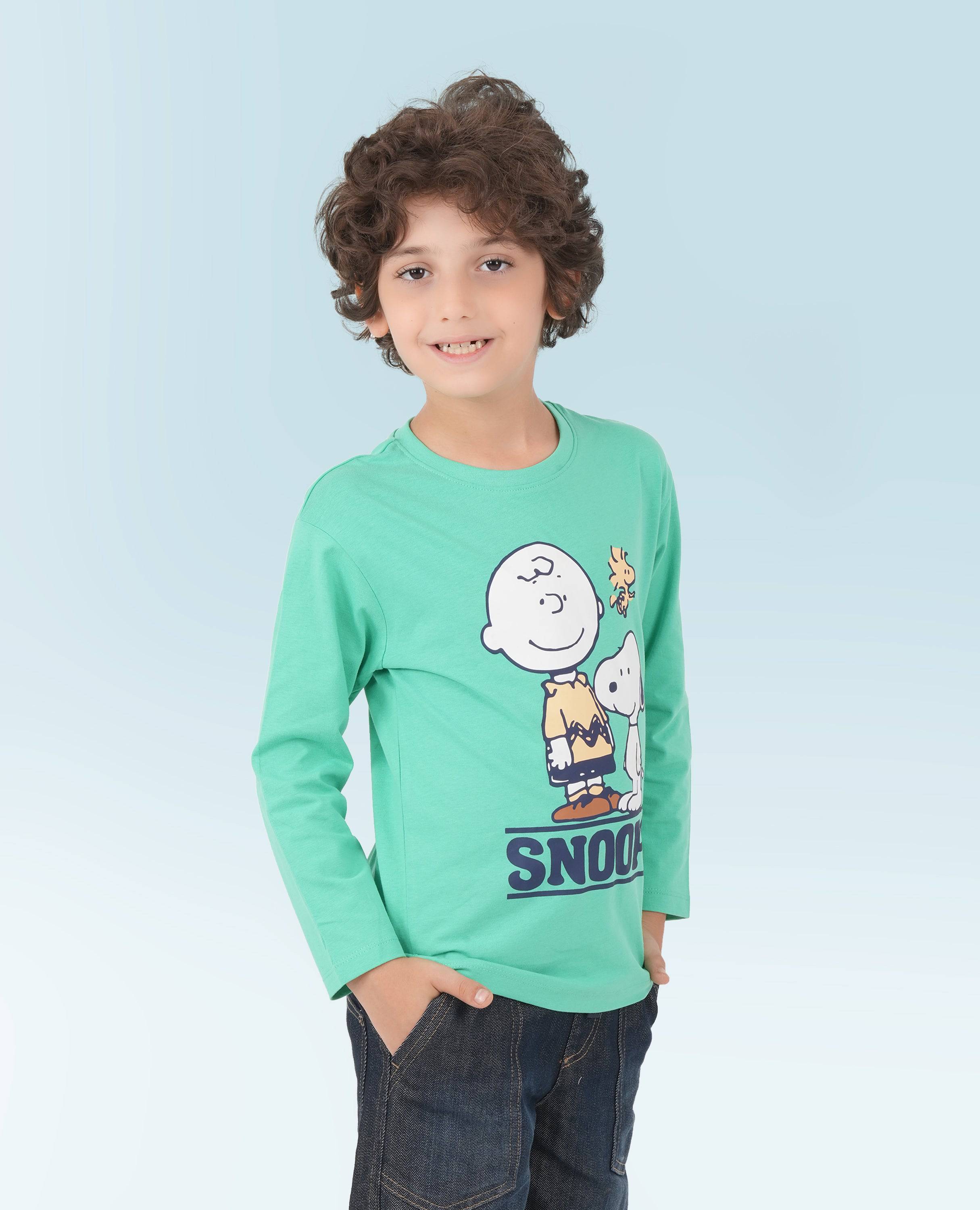 Finelook Snoopy T-Shirt for Boys 2 Piece set