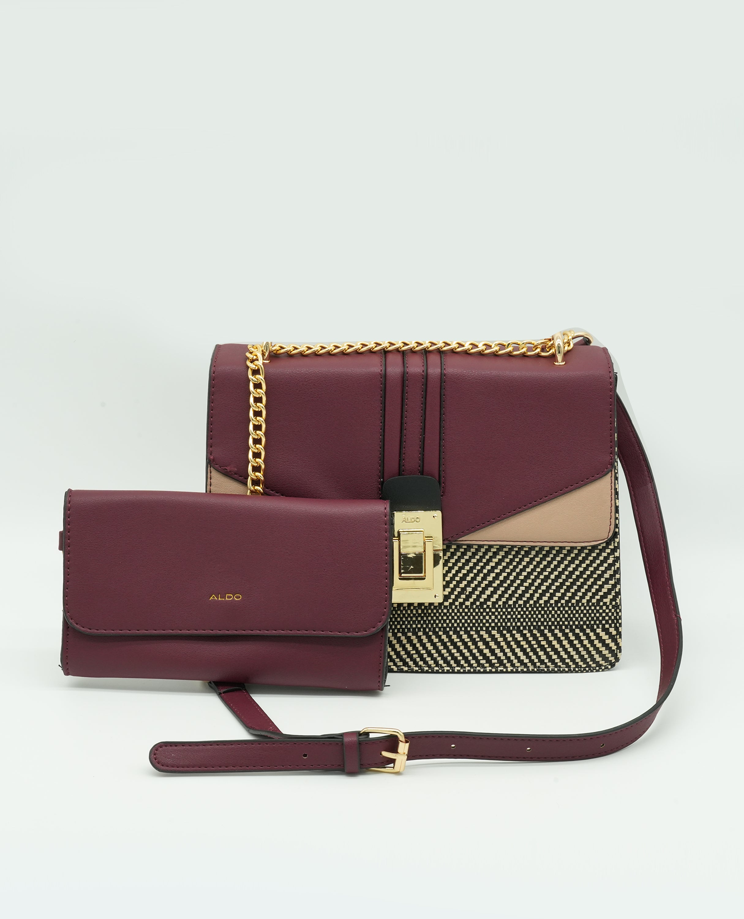 ALDO Handbag Set – Elegant & Versatile 2-Piece Bag Collection.