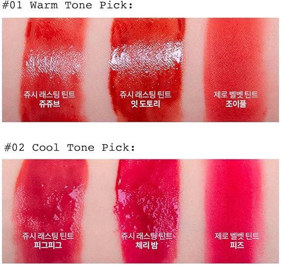 Rom&nd Best Tint Edition Mini Set 01 WARM TONE PICK.